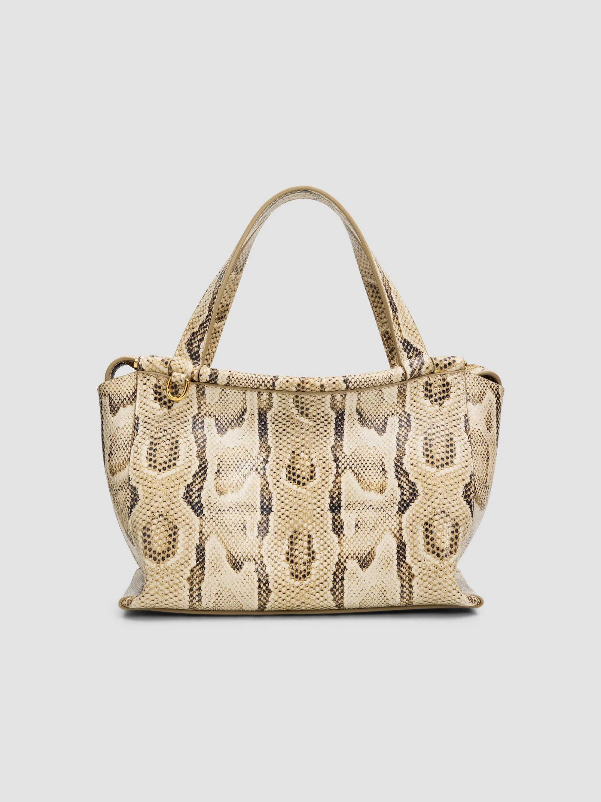Women's Ida Snake-Print Leather Crossbody Bag - Island Python - 1