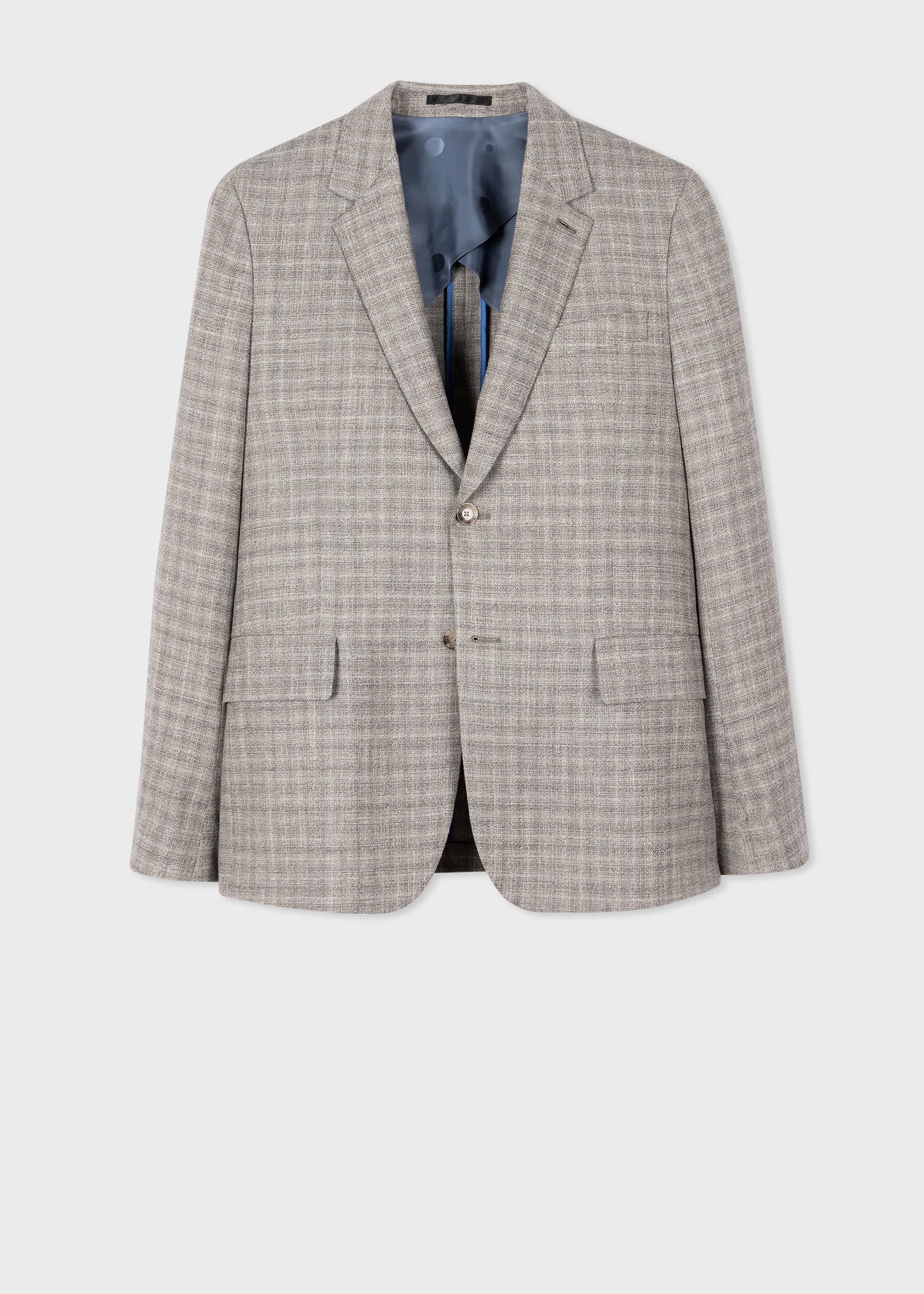 Wool-Blend Buggy-Lined Blazer - 1