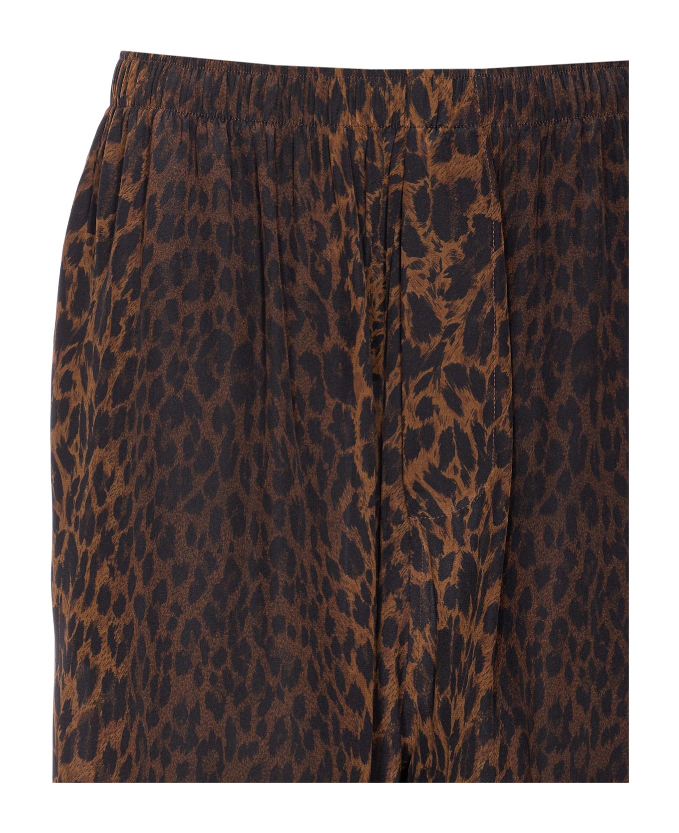 ルームウェア・パジャマ BALENCIAGA PYJAMA LEOPARD PRINT PANTS Balenciaga o1mt1gz0624 Cosy Pyjama Small Fit Pants in