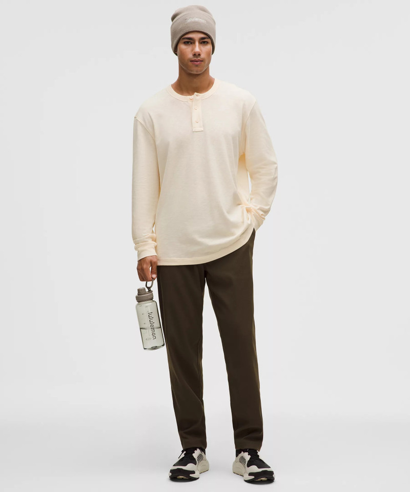 lululemon Slub Cotton-Jersey Long-Sleeve Henley outlook