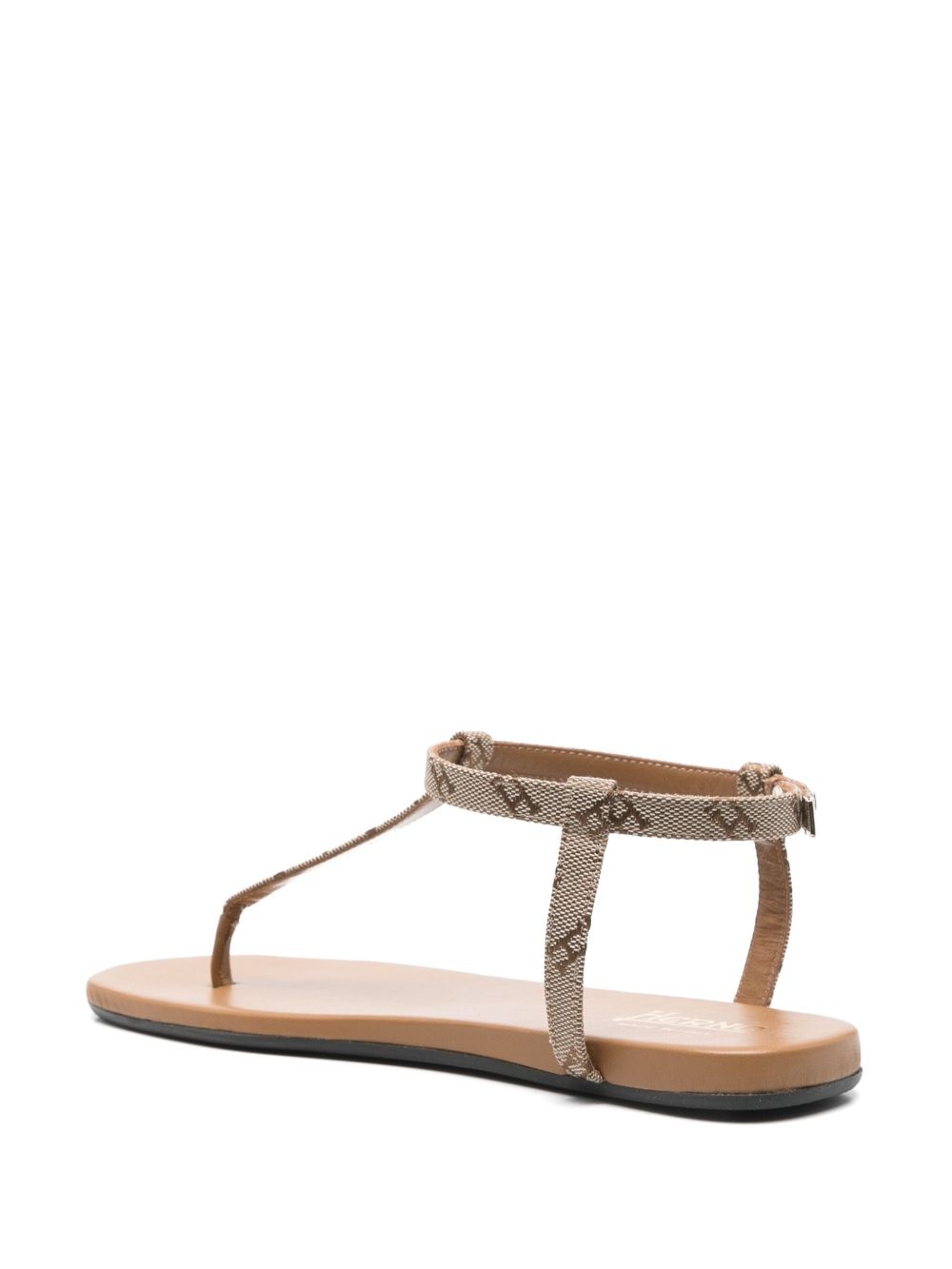 logo-print sandals - 3