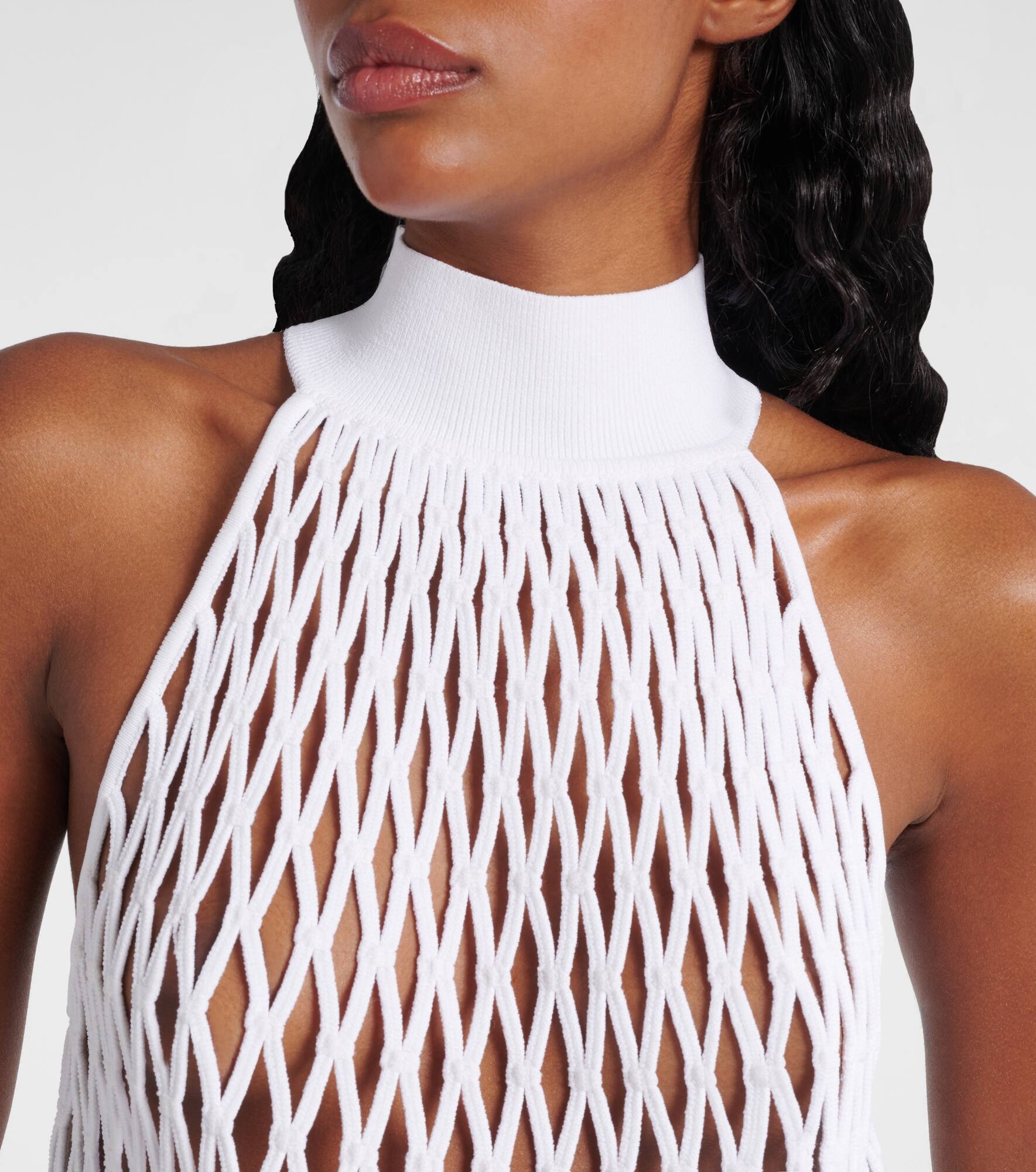 Macramé maxi dress - 4
