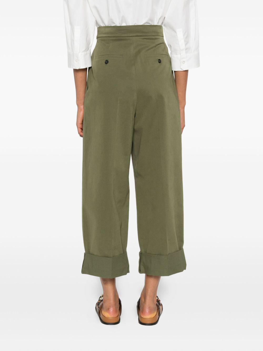 pleated trousers - 4