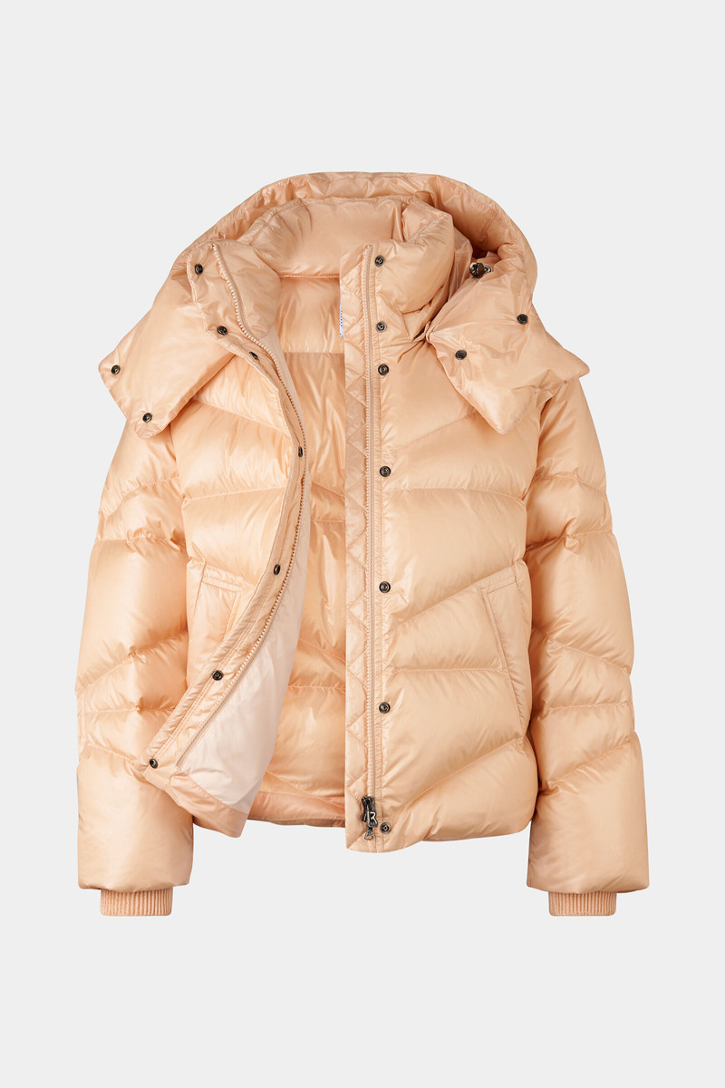 BOGNER Xally down jacket in Apricot outlook