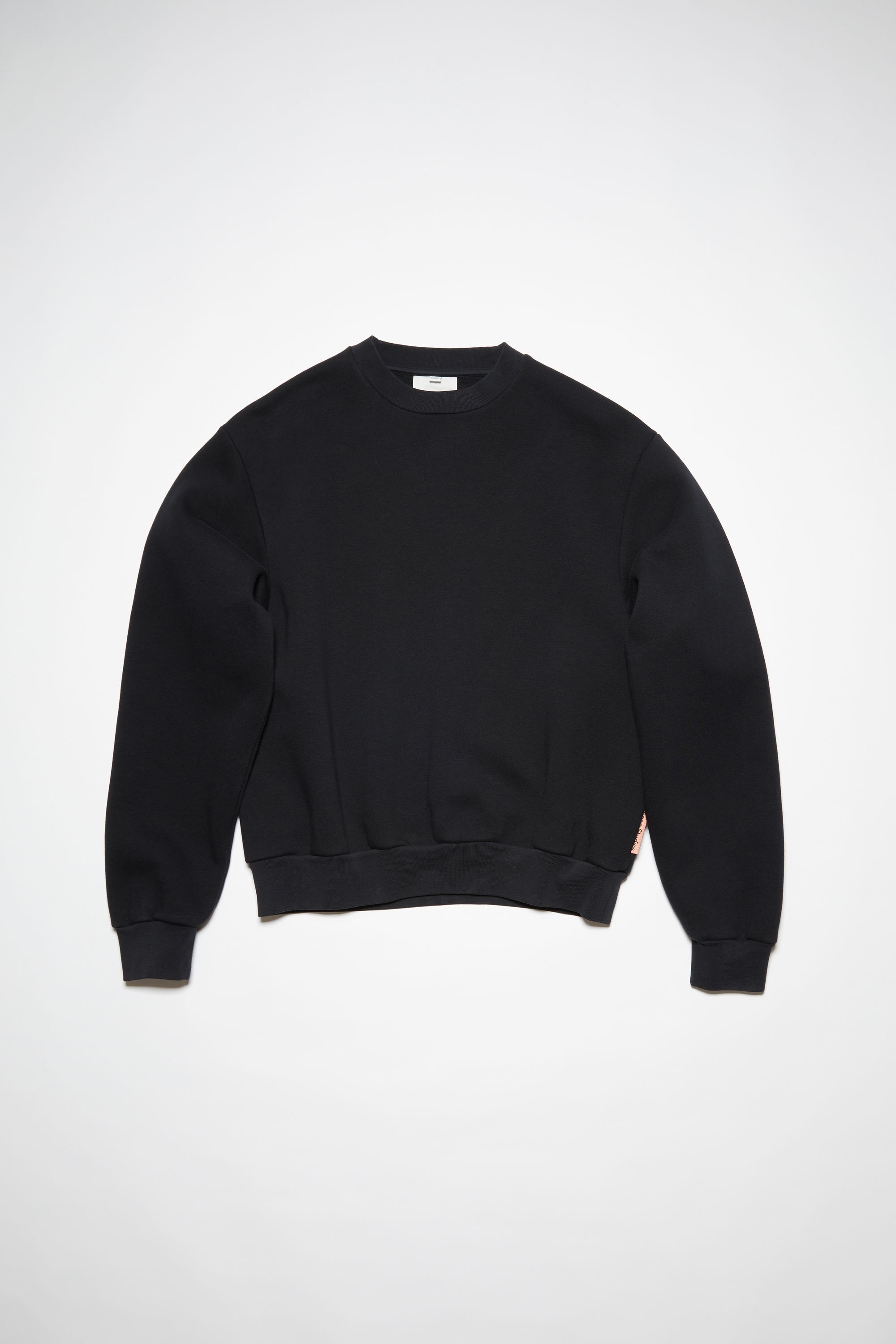 Crew neck sweatshirt - Black - 1