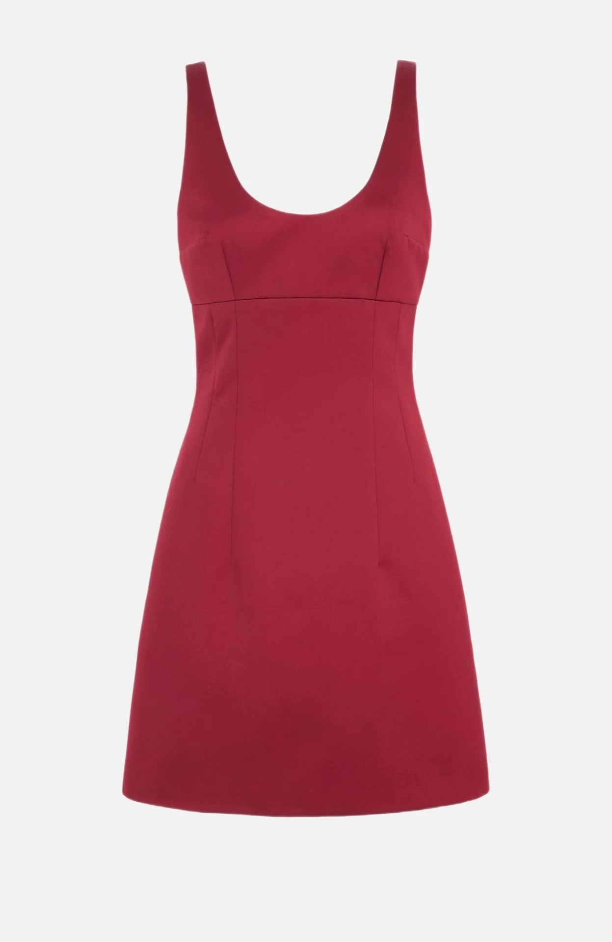 Einna Dress in Red Duchess Satin - 1