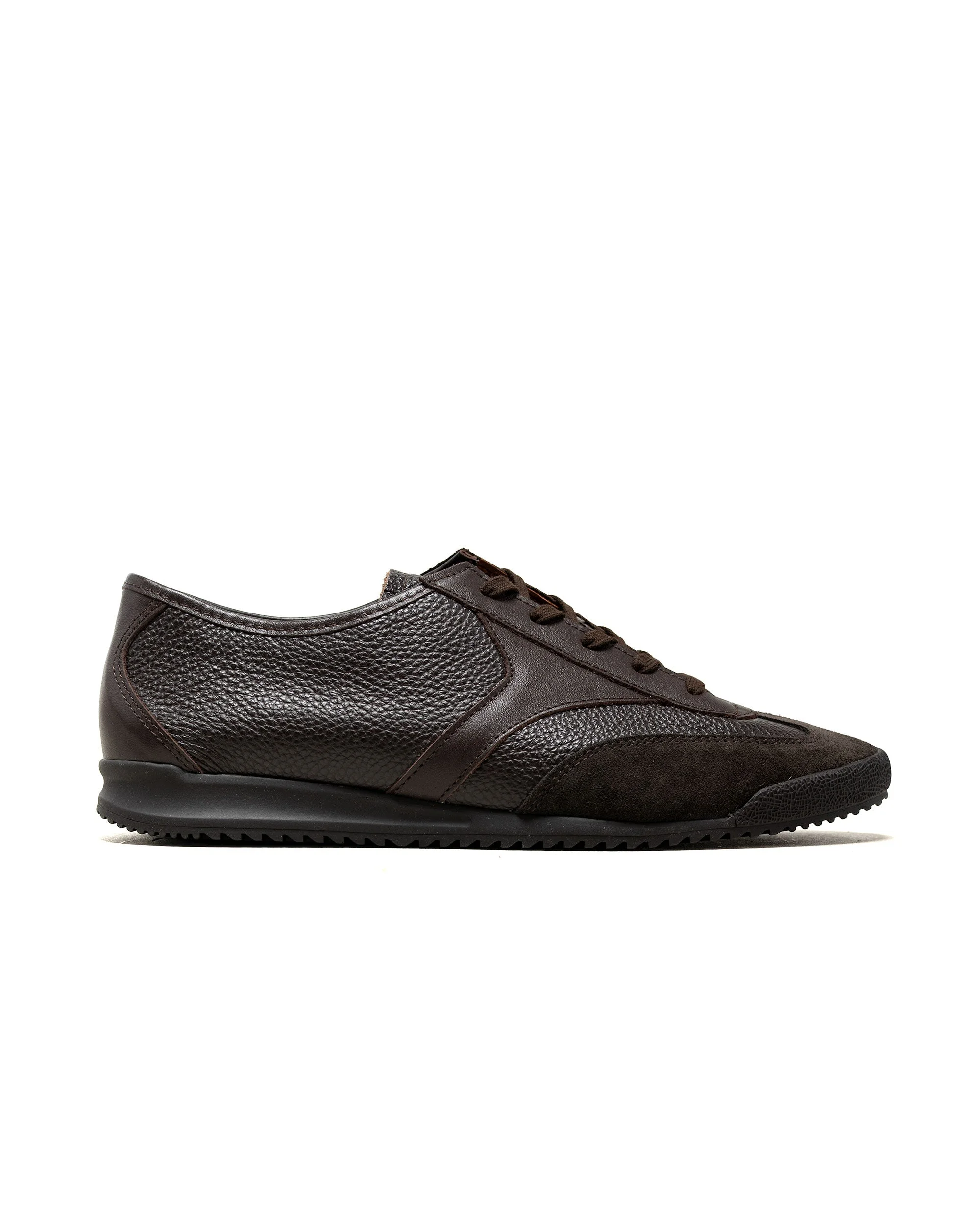 German Military Trainer 1717MSL Dark Brown/Dark Brown Sole - 1