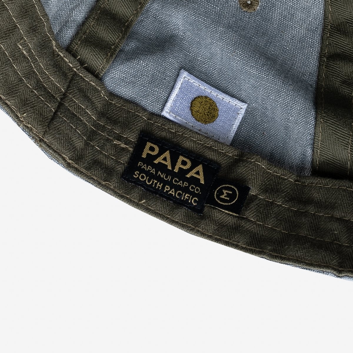 PN-0050 Papa Nui - Beach Head Cap - Sea Green Chambray - 6