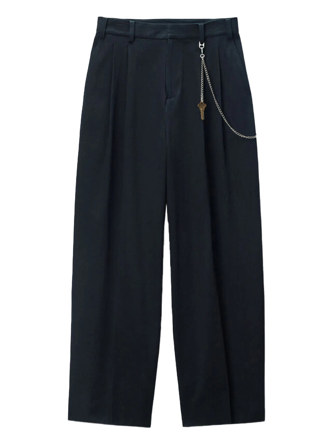 Tailored Pants With Chain - 1