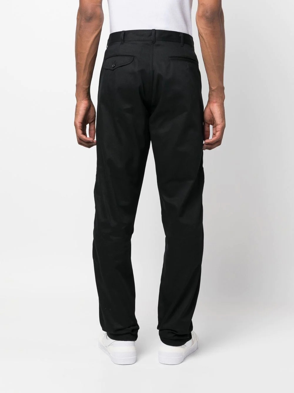 slim-fit cargo trousers - 4