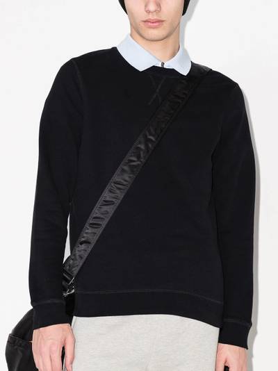 Sunspel crew-neck long-sleeve sweatshirt outlook