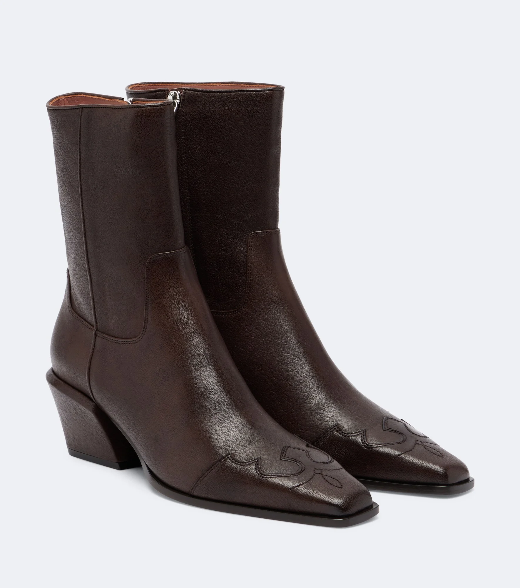 Bettina leather ankle boots - 1