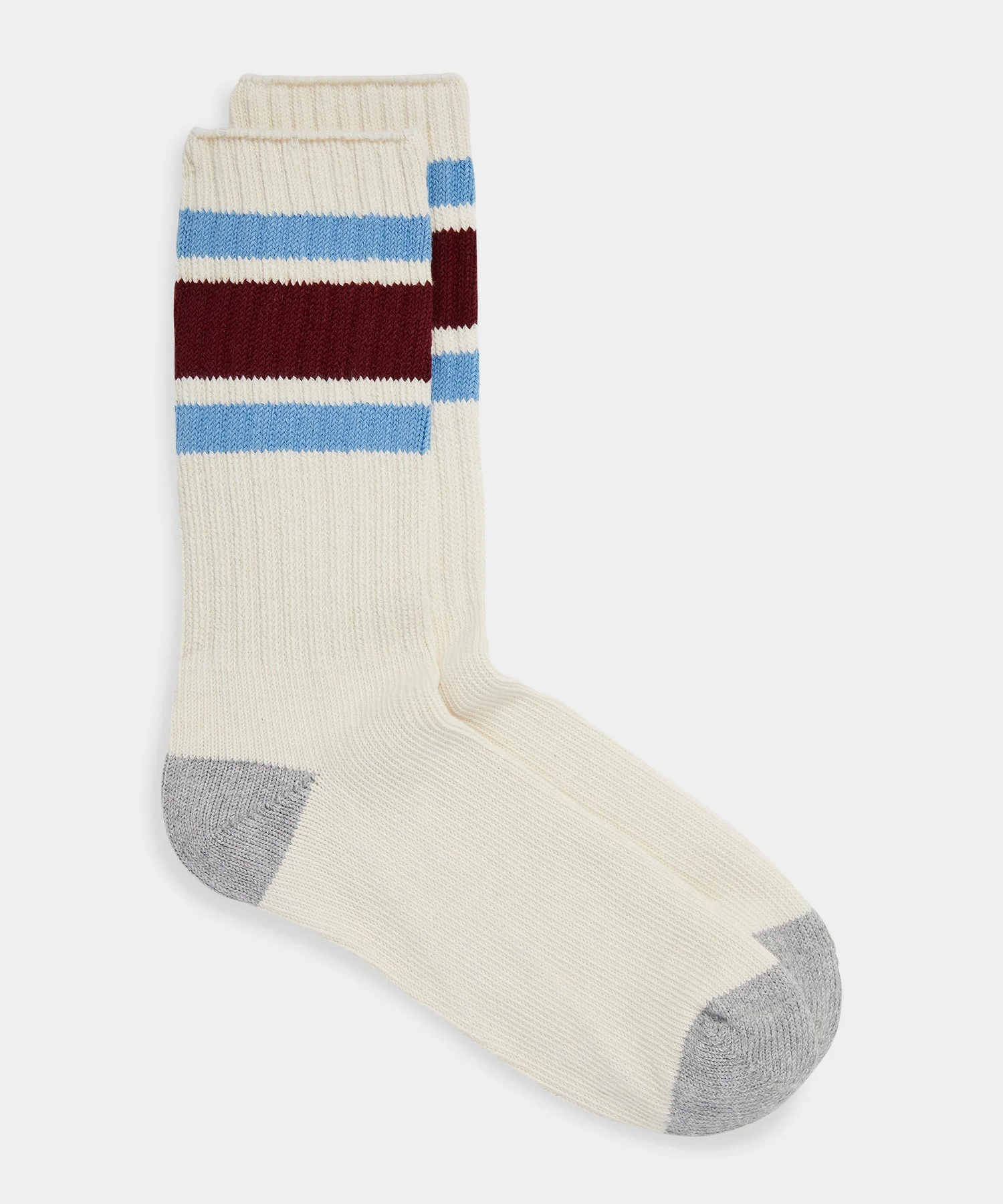 Striped Athletic Sock - 1
