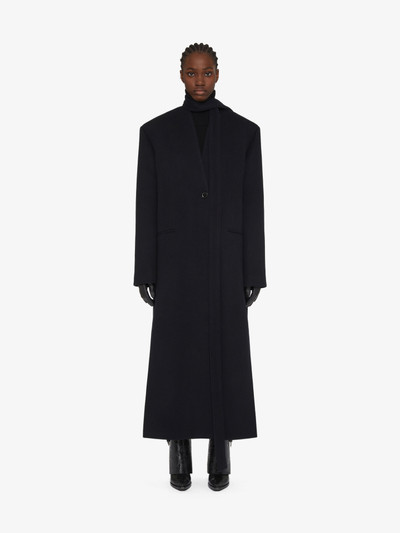 Givenchy COAT IN DOUBLE FACE CASHMERE WITH SCARF outlook