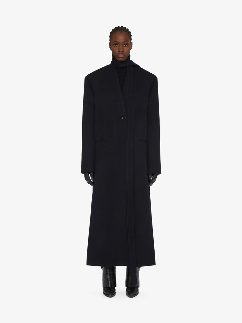 Givenchy COAT IN DOUBLE FACE CASHMERE WITH SCARF outlook
