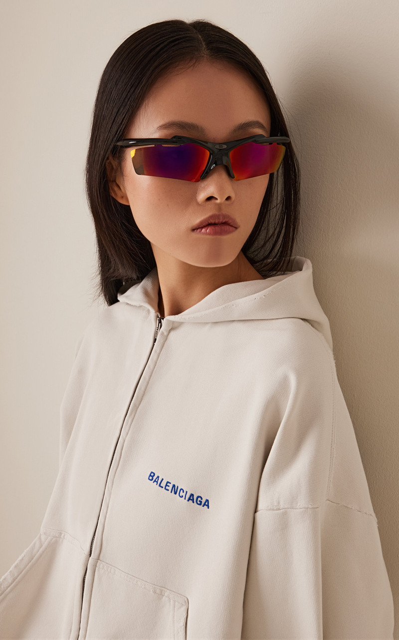 BALENCIAGA Turbo Rectangle Sunglasses multi outlook