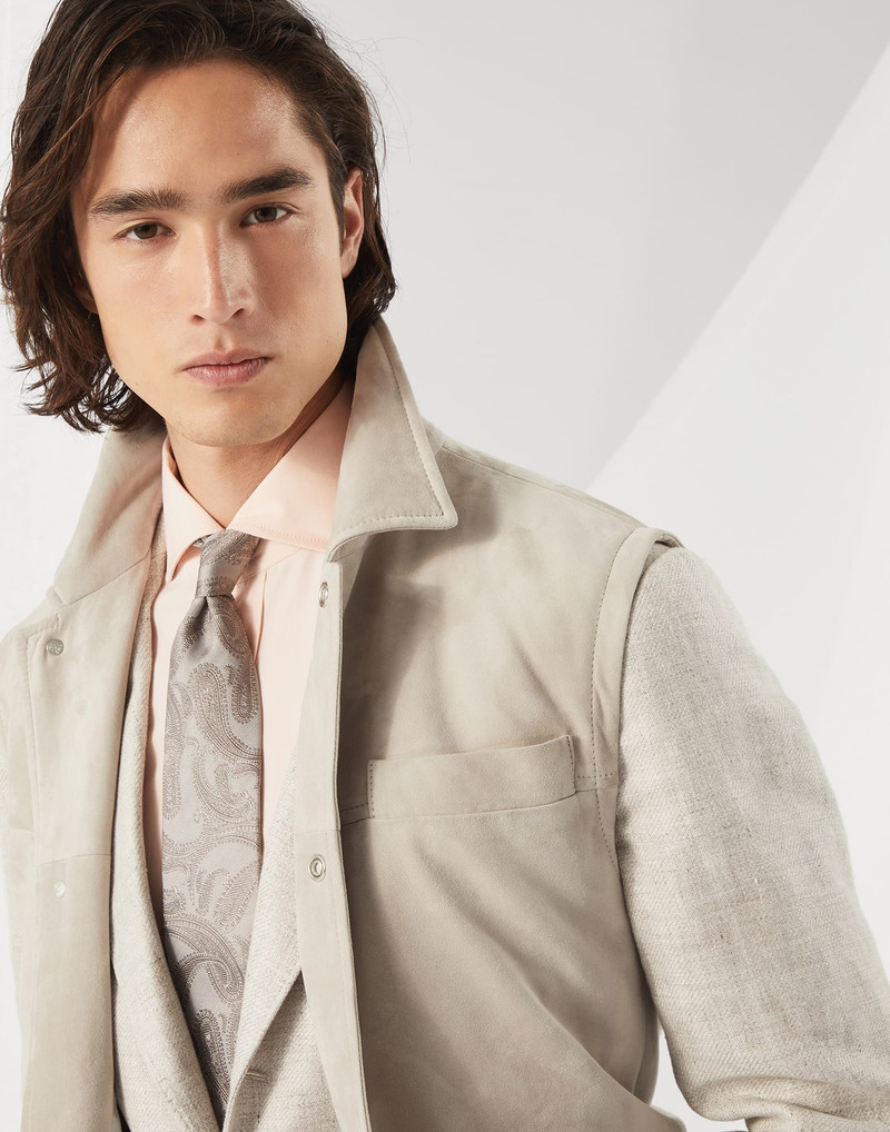 Suede vest with Thermore® padding 3