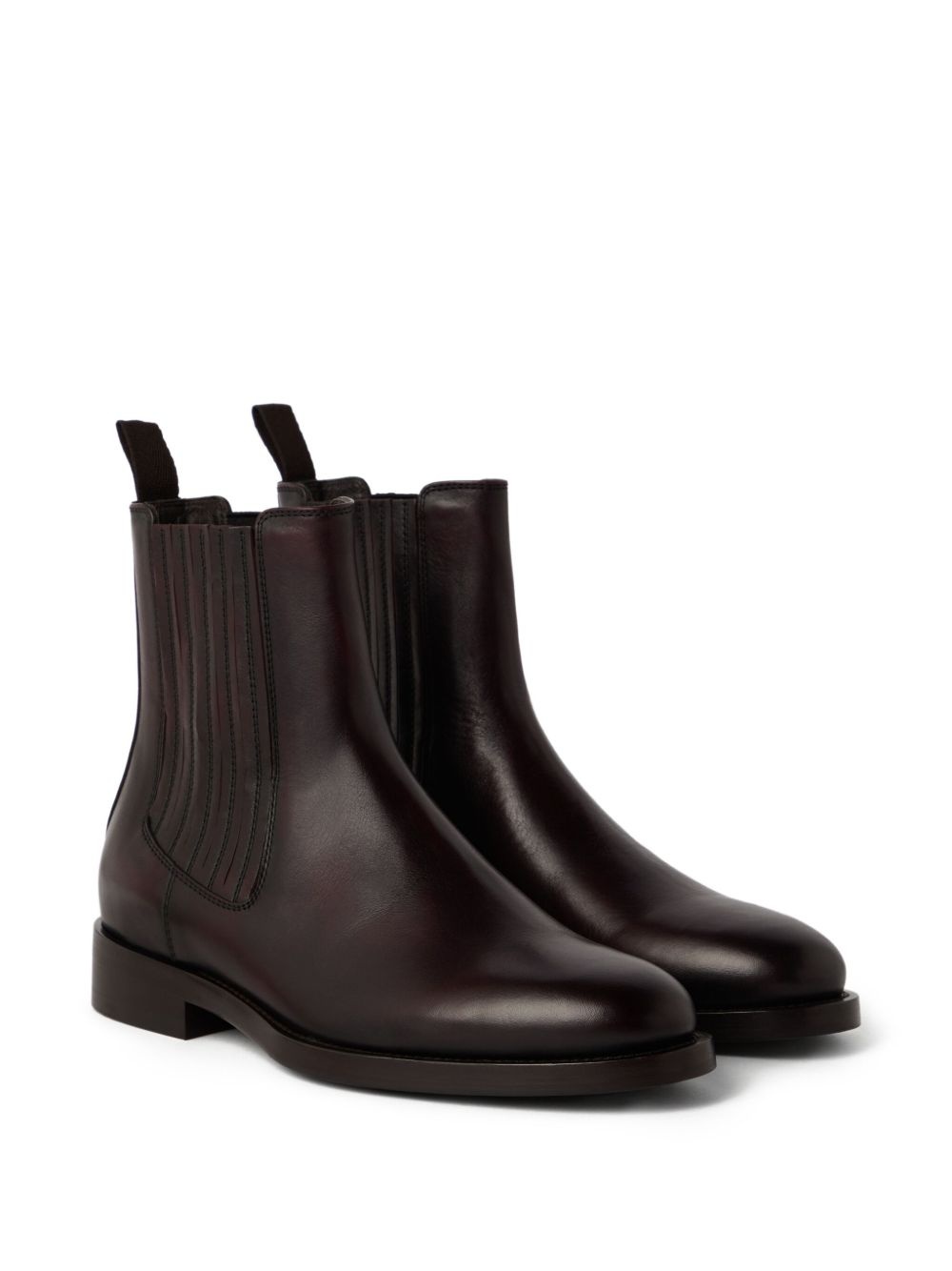 leather Chelsea boots - 2