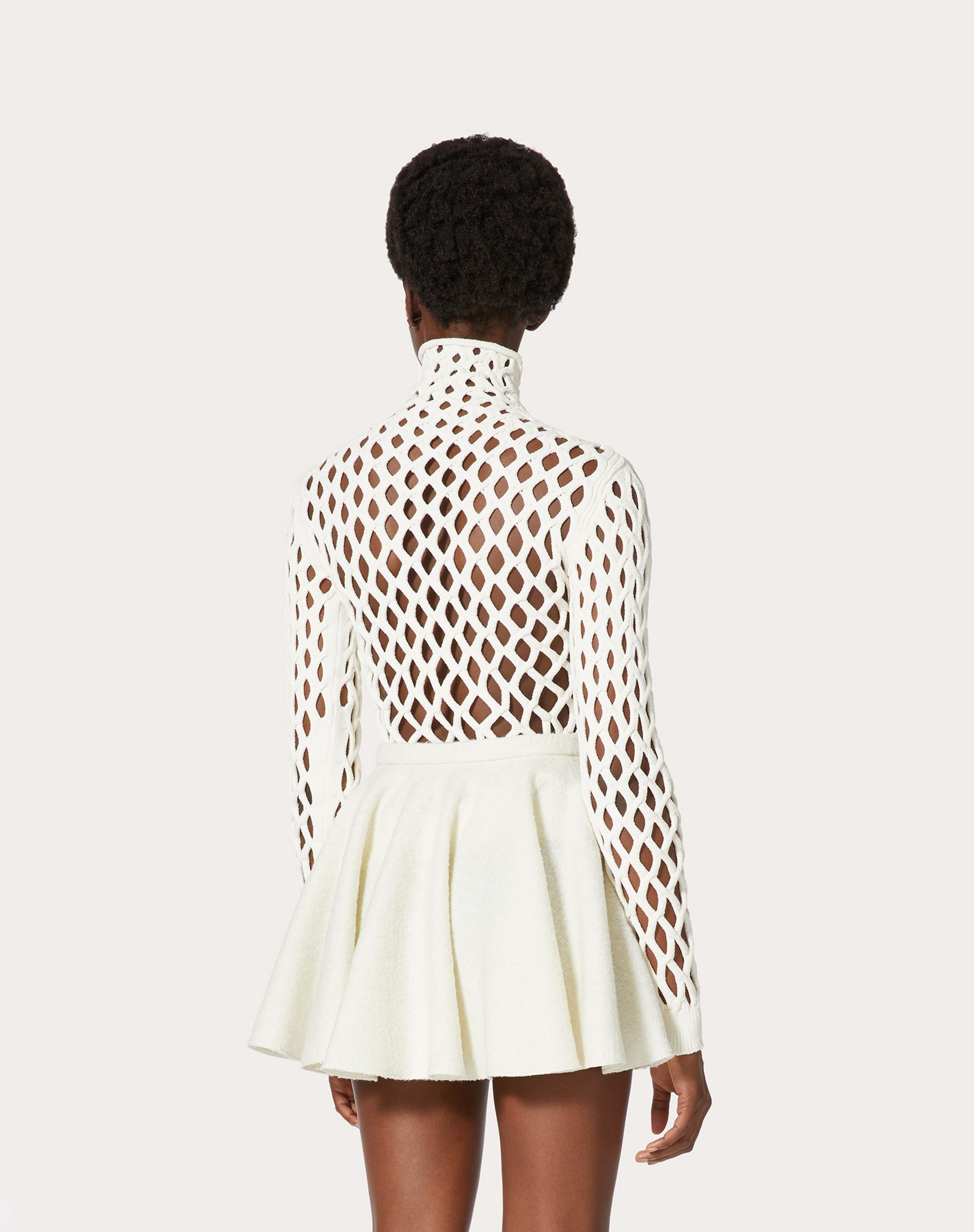 STRETCHED VISCOSE TOP - 4