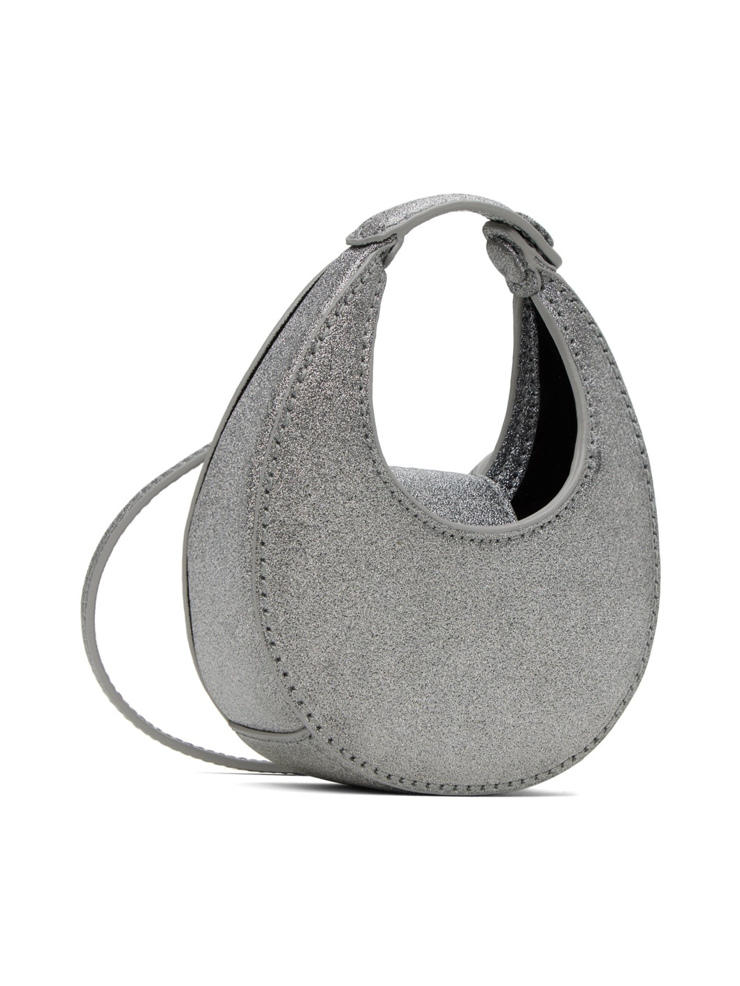 Silver Micro Moon Bag - 3