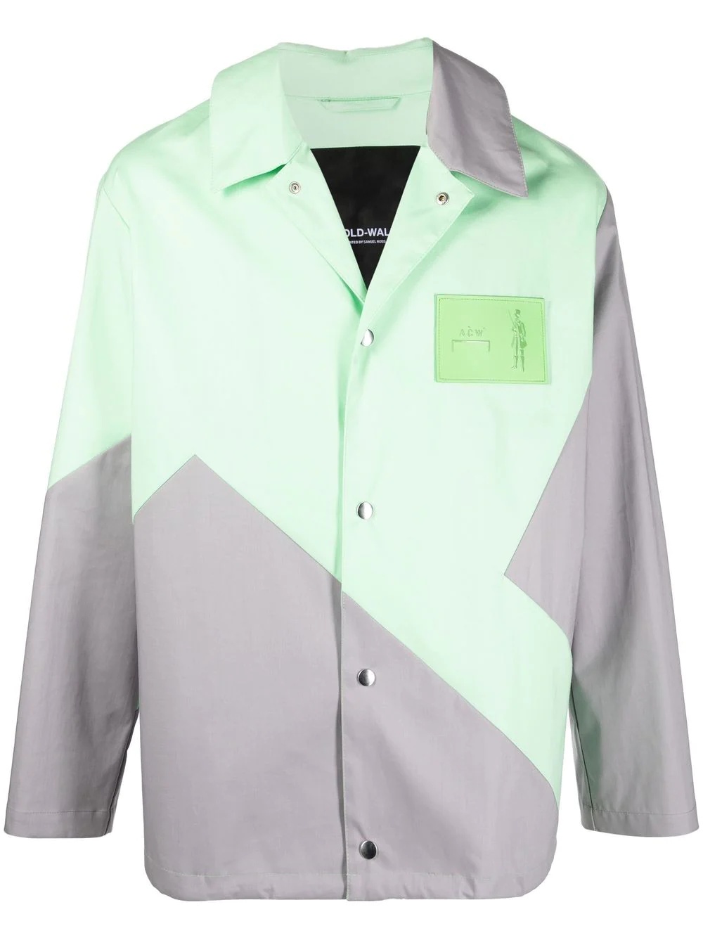 x A-COLD-WALL* two-tone overshirt - 1