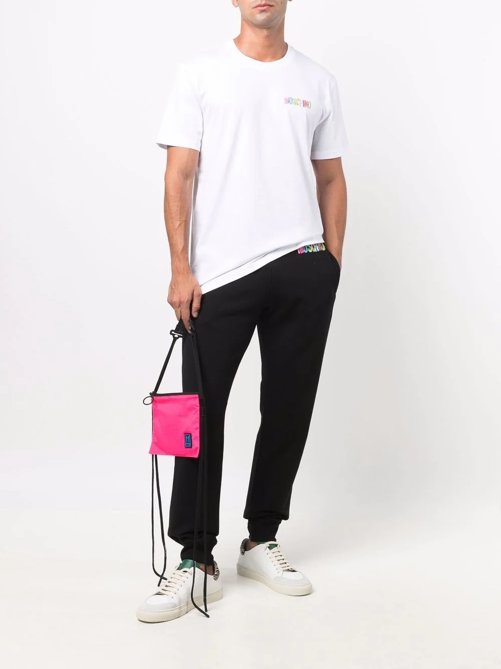 embroidered-logo sweatpants - 2