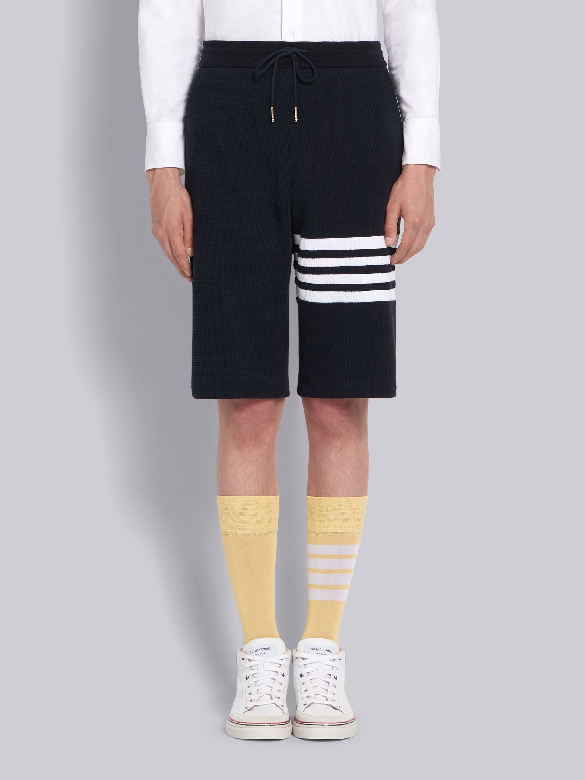 Adidas straight-leg Waffle Shorts - Farfetch