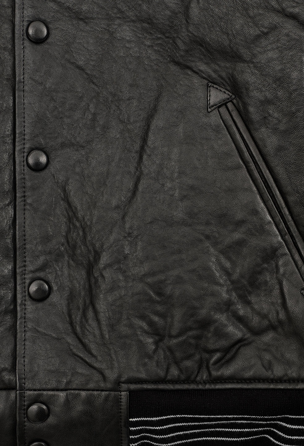 LEATHER STADIUM JACKET - 11