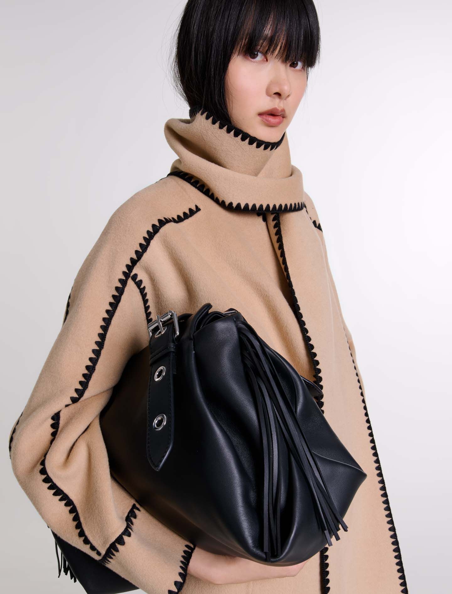 Two-tone double-faced coat - 9