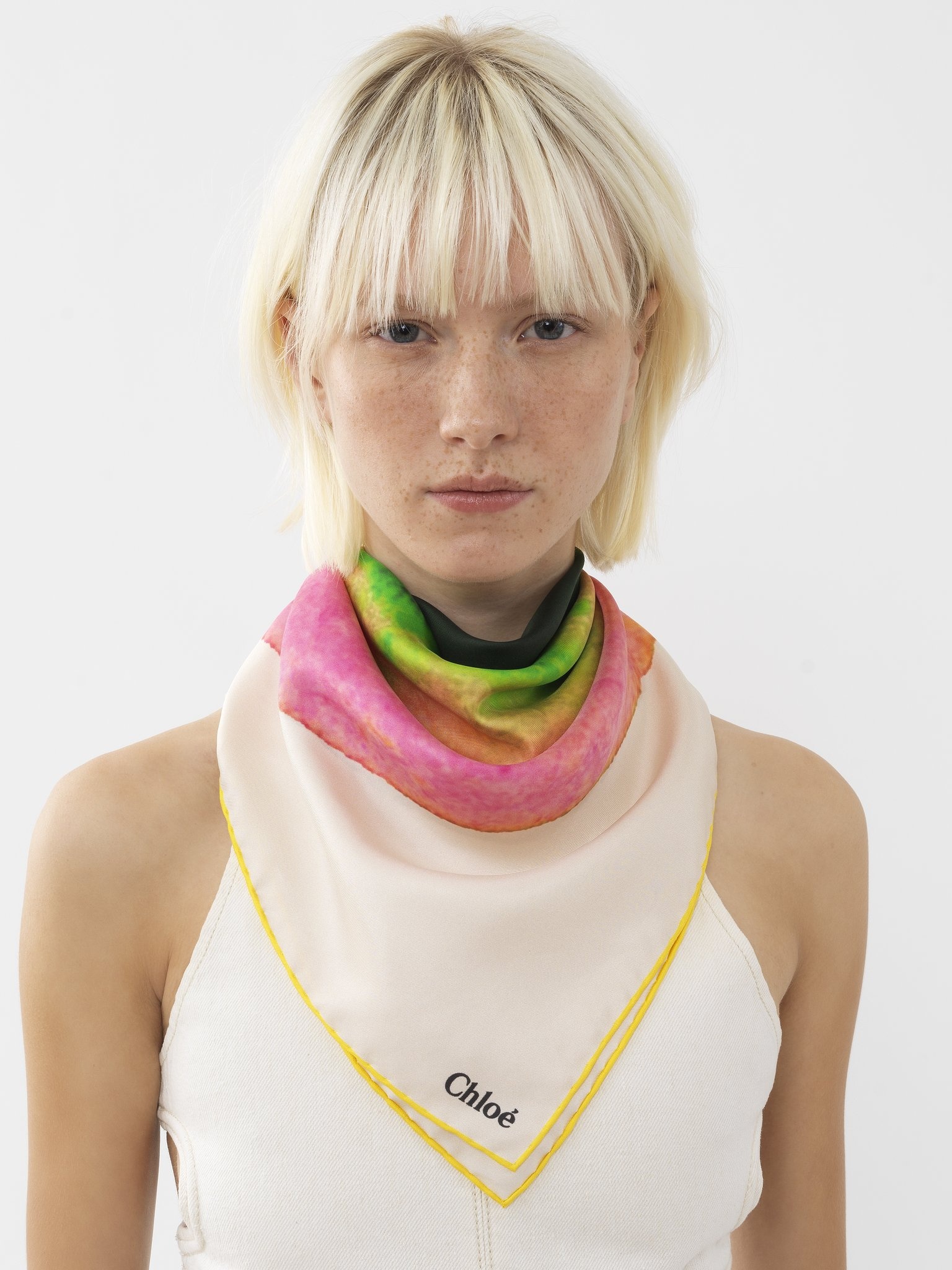 FUSION PRINTED SCARF - 3