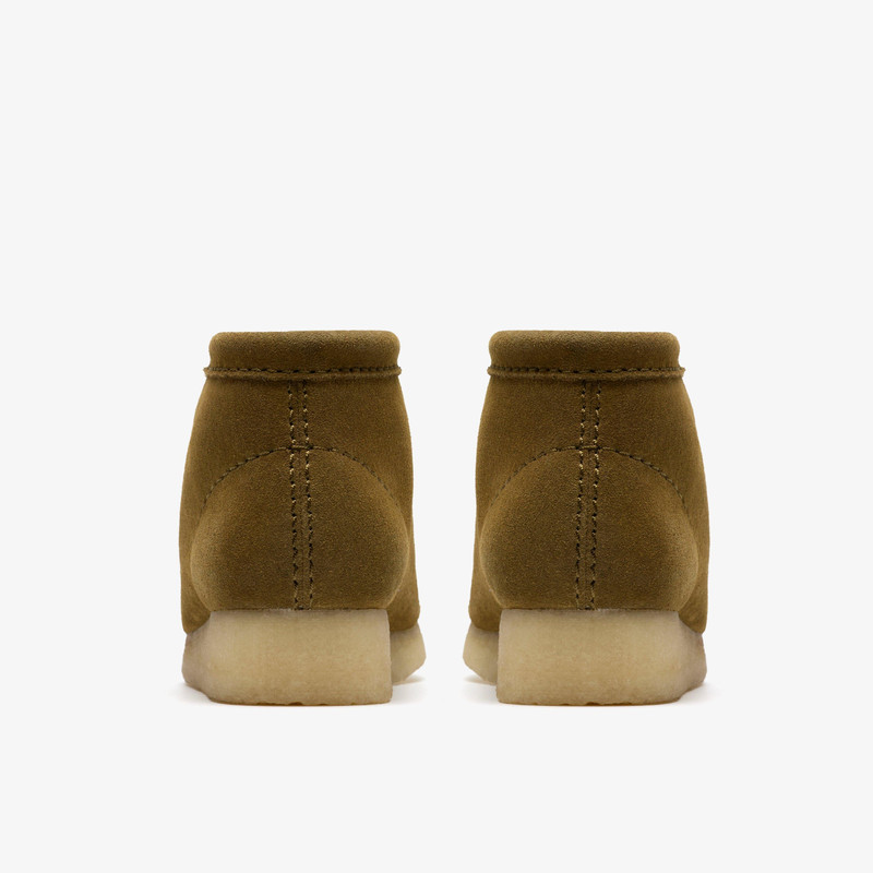 Wallabee Boot Green Suede 5
