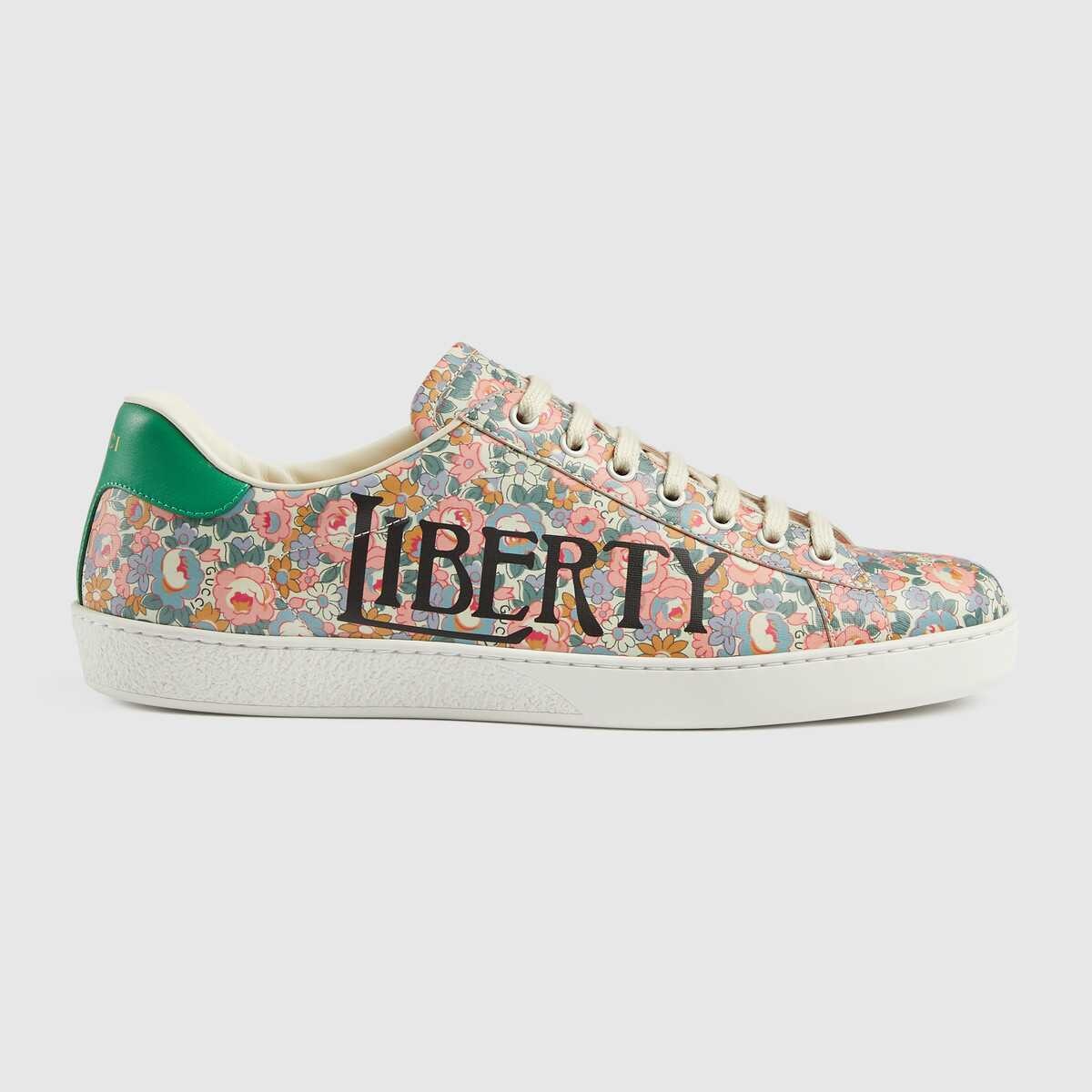 Men's Ace Gucci Liberty floral sneaker - 1