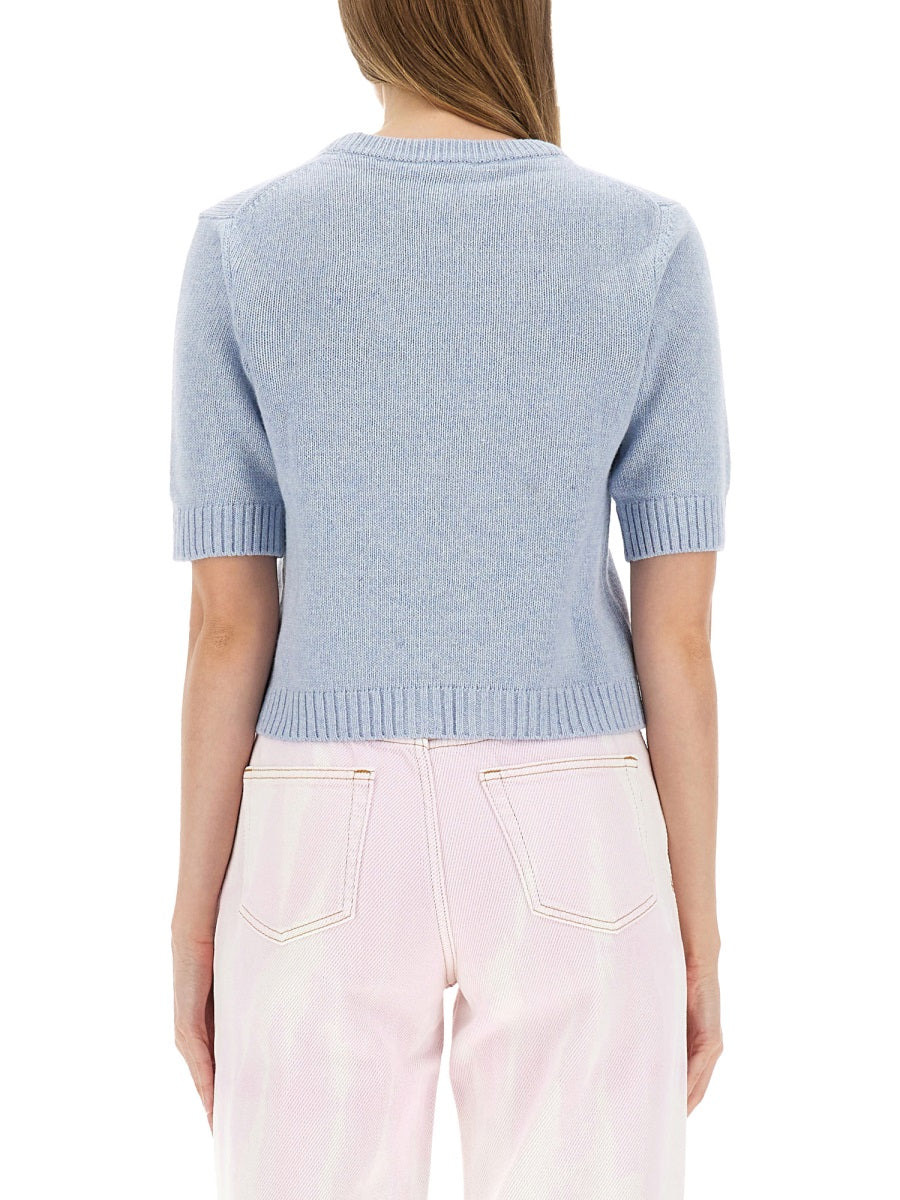 Ganni Women Cardigan With Bows - 3