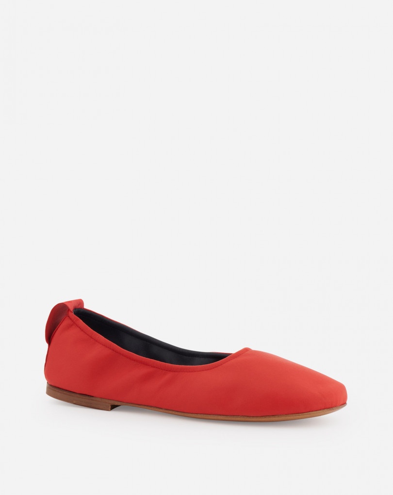 NAPPA LEATHER BALLERINAS - 1