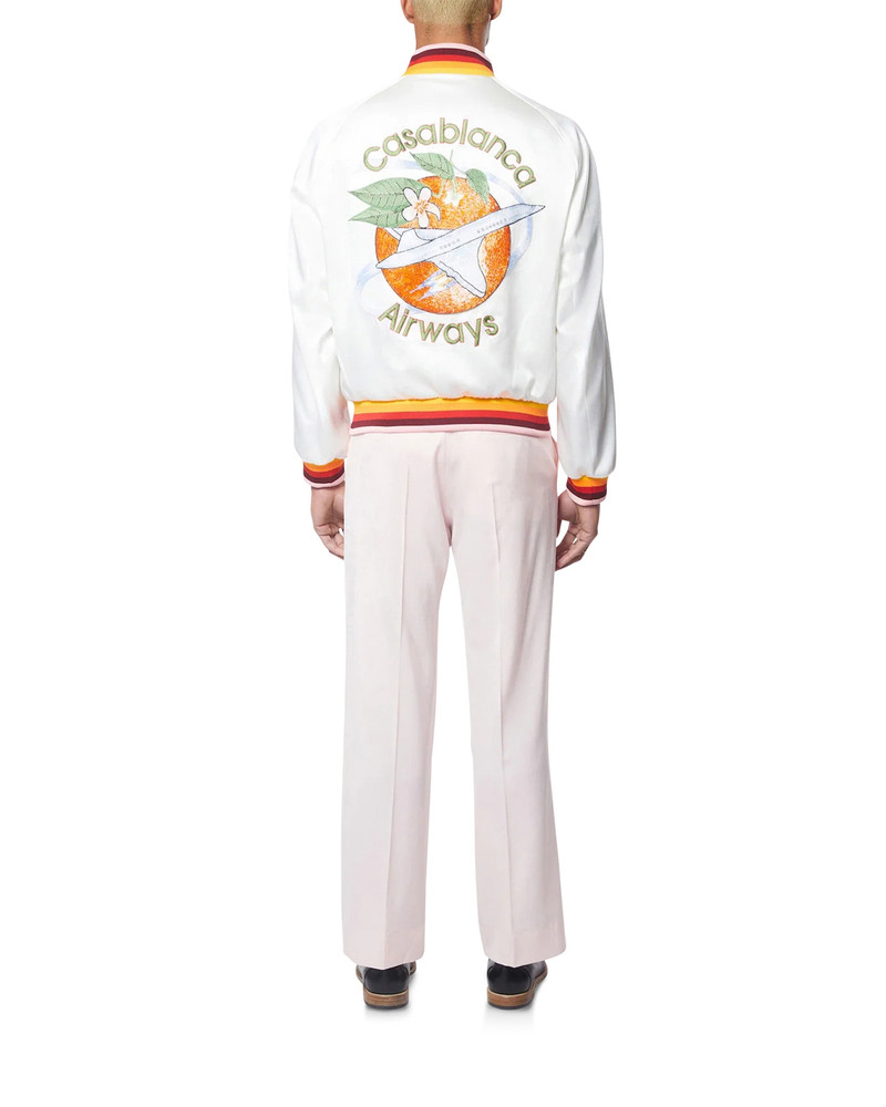 CASABLANCA Orbite Autour De L'Orange Souvenir Jacket outlook