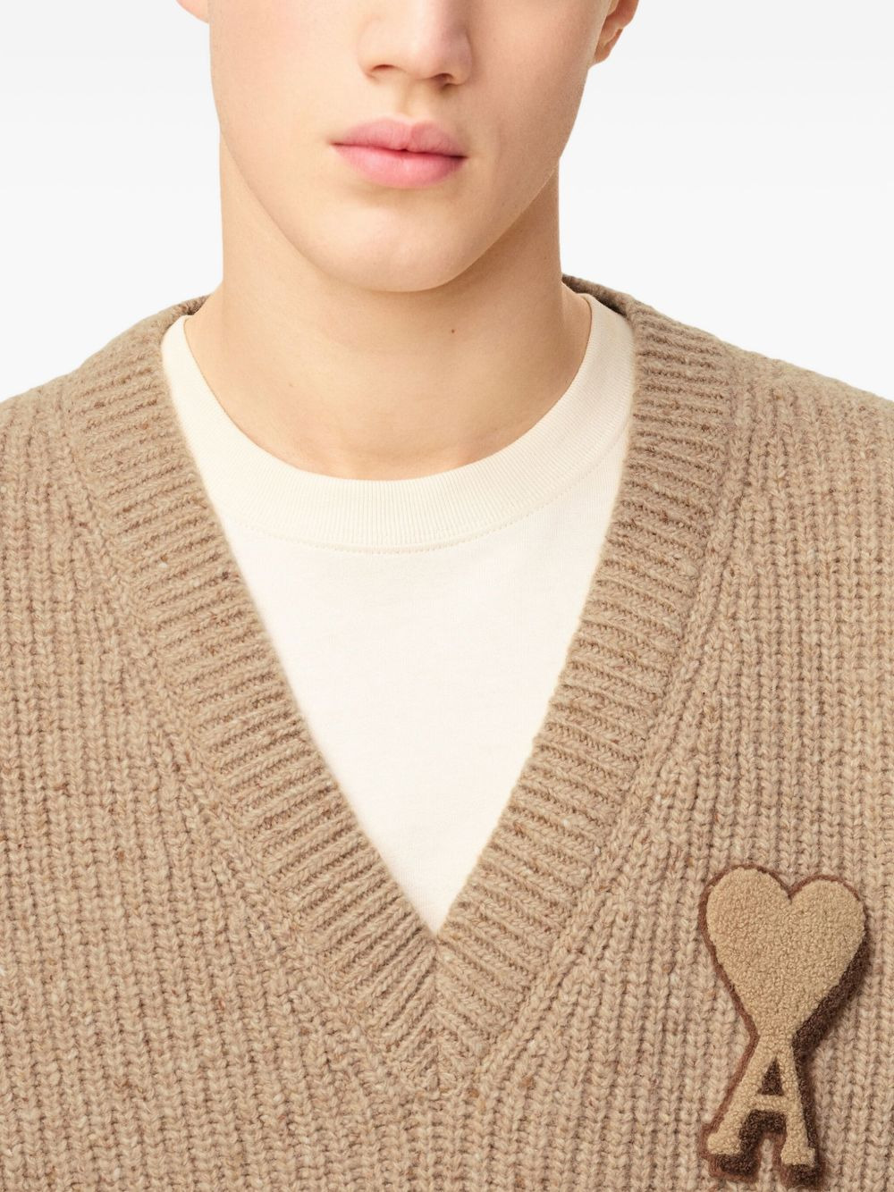 Ami de Coeur v-neck sweater - 5