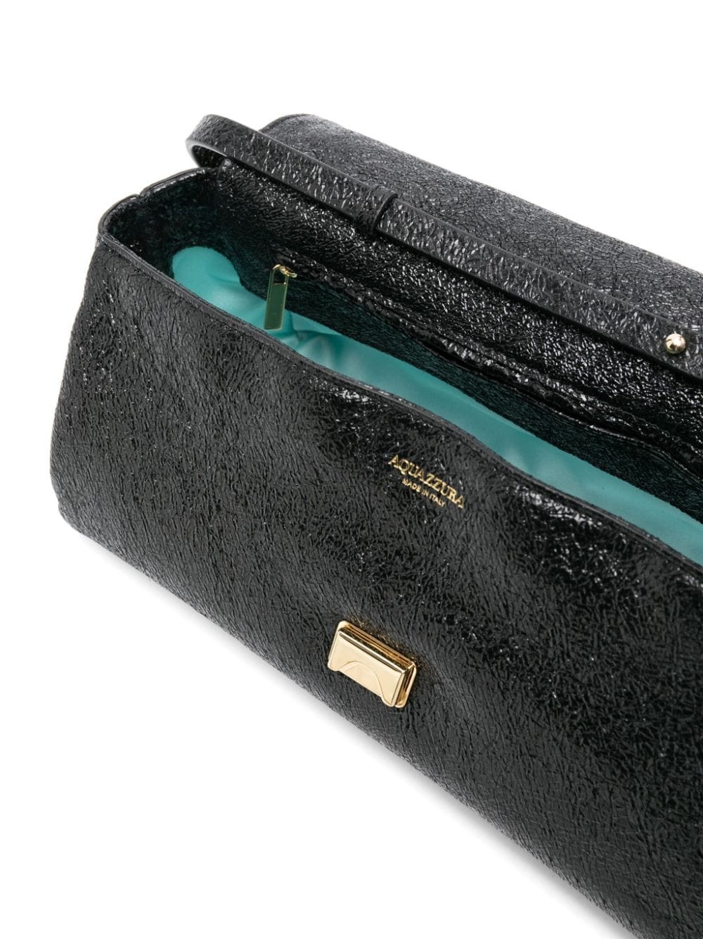 Twist crinkled clutch bag - 4