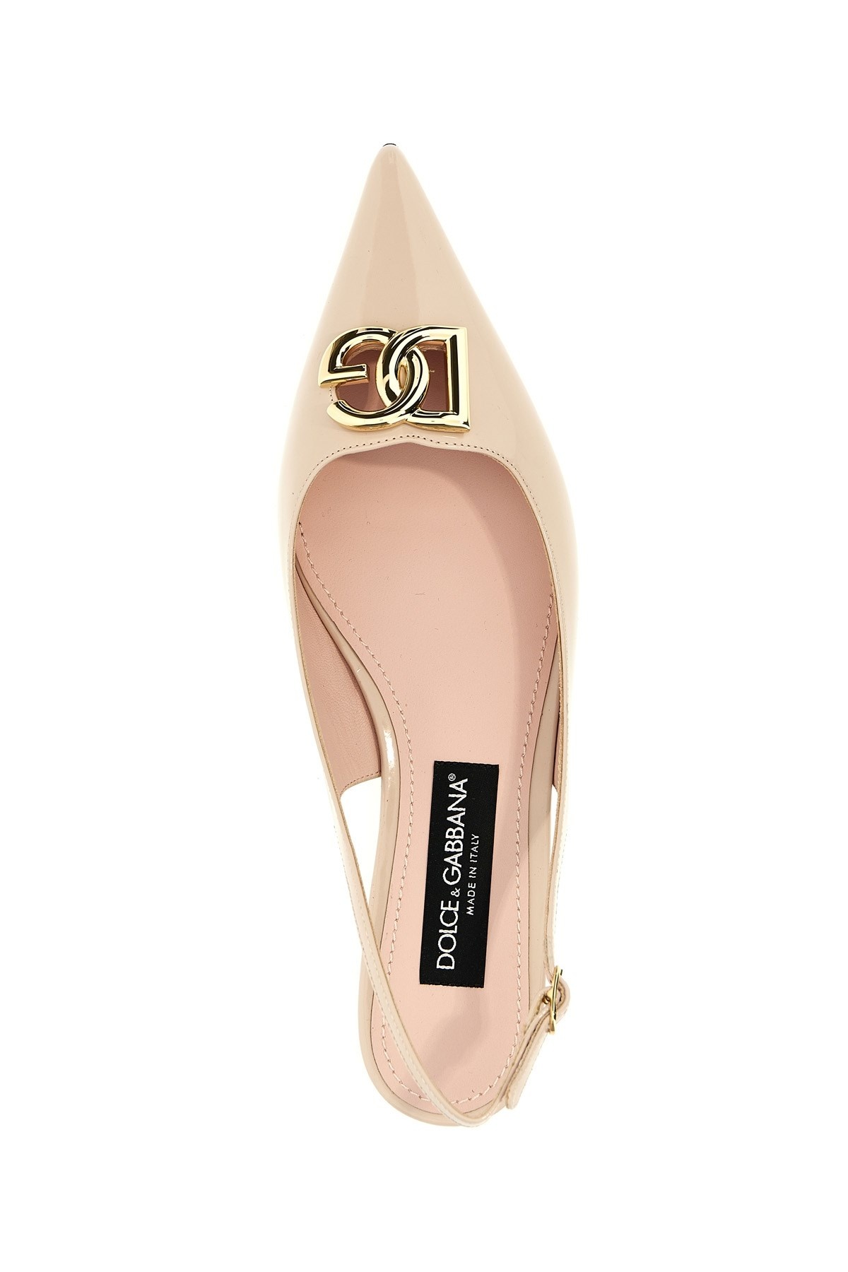 Logo slingback ballet flats - 4