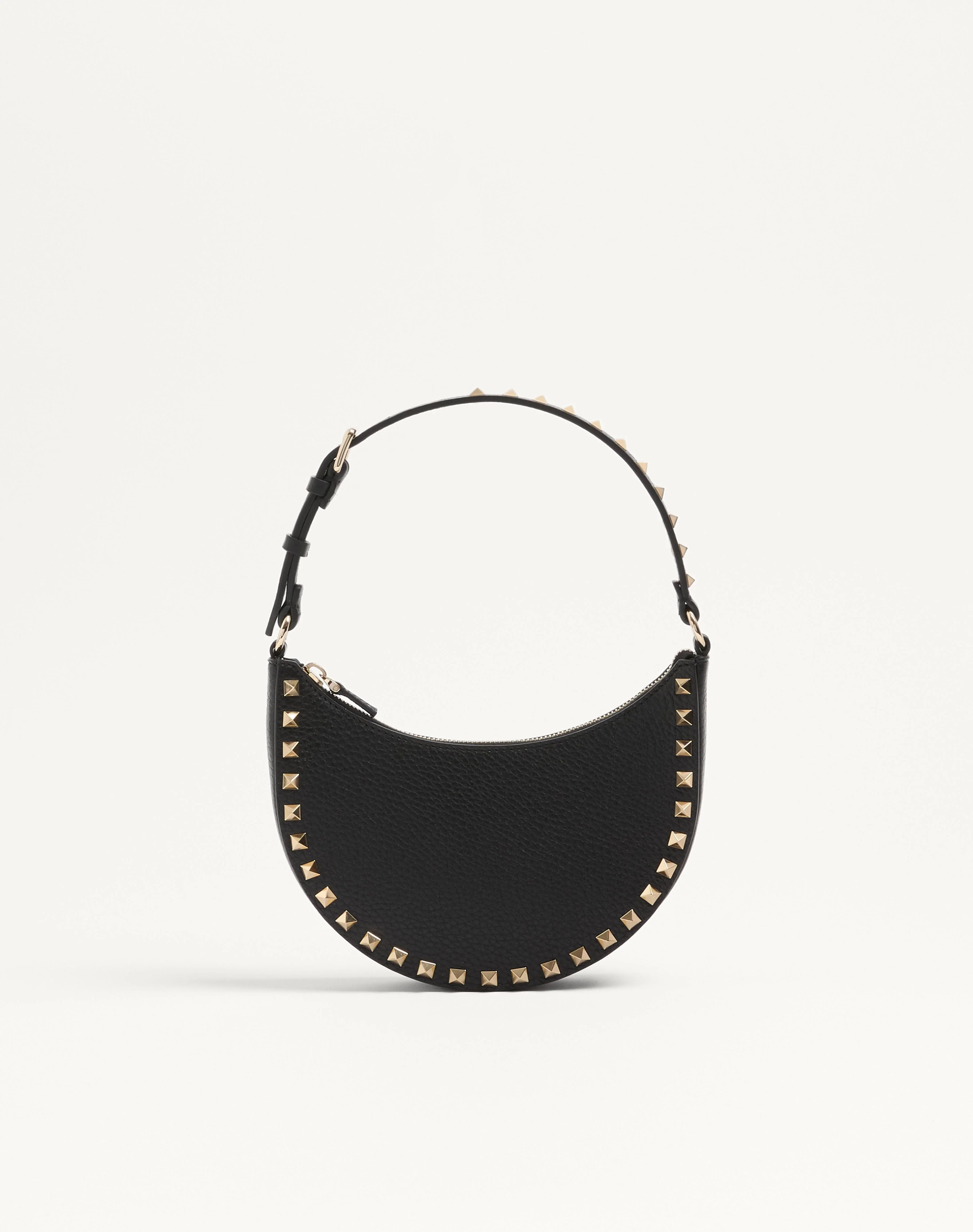 MINI ROCKSTUD HOBO BAG IN GRAINY CALFSKIN - 1