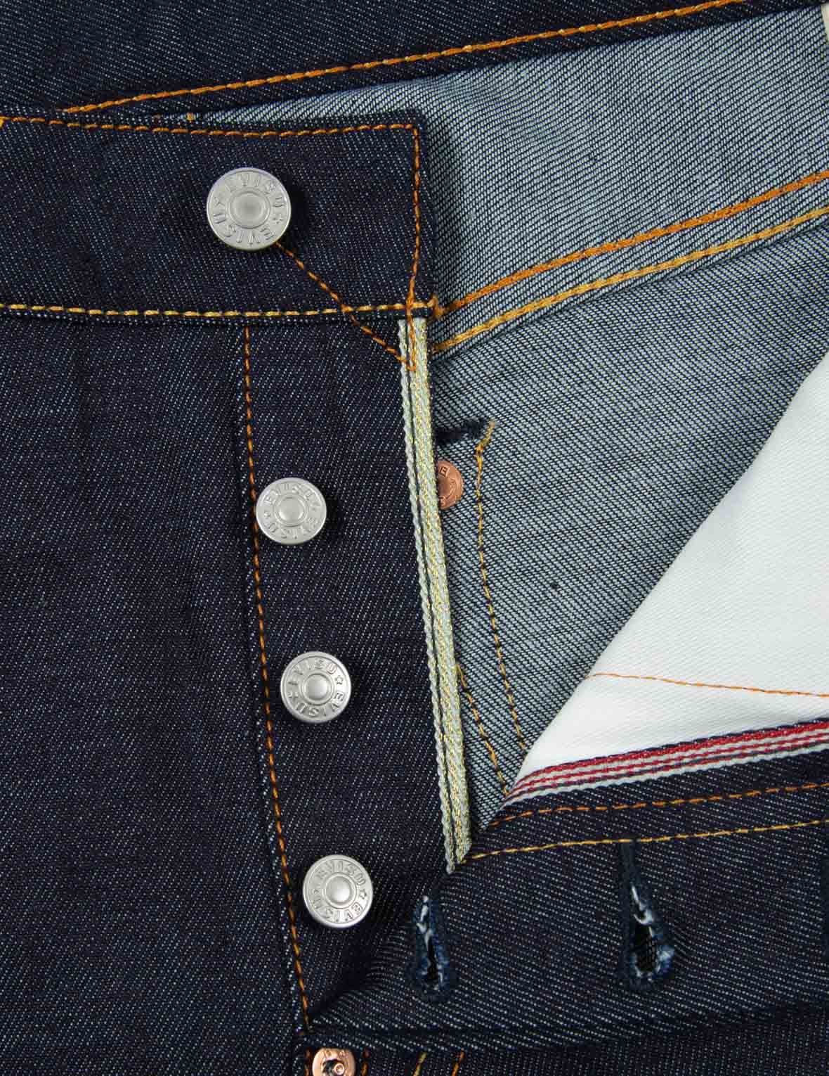 JAPANESE BROCADE POCKET DENIM SHORTS - 7