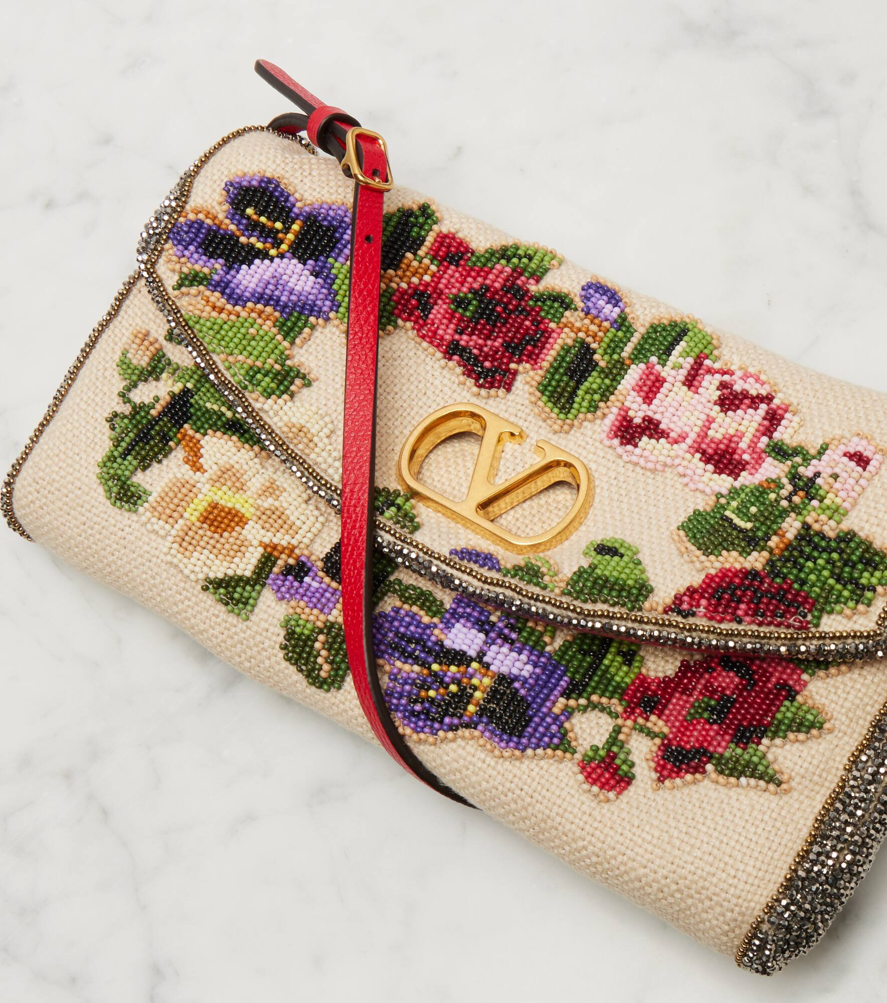 Vain Soft Small beaded shoulder bag - 6