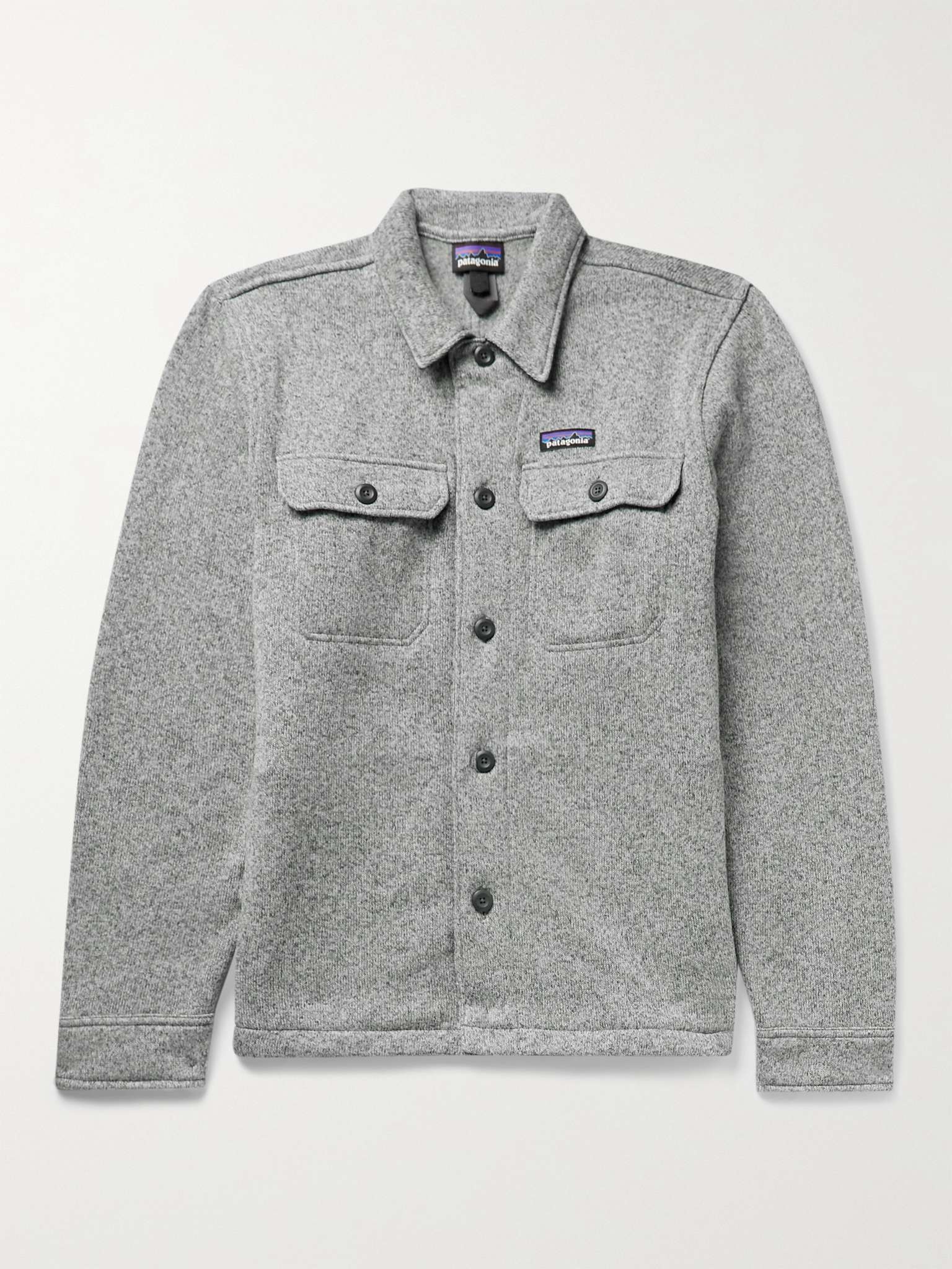 Better Sweater Mélange Recycled Knitted Shirt Jacket - 1