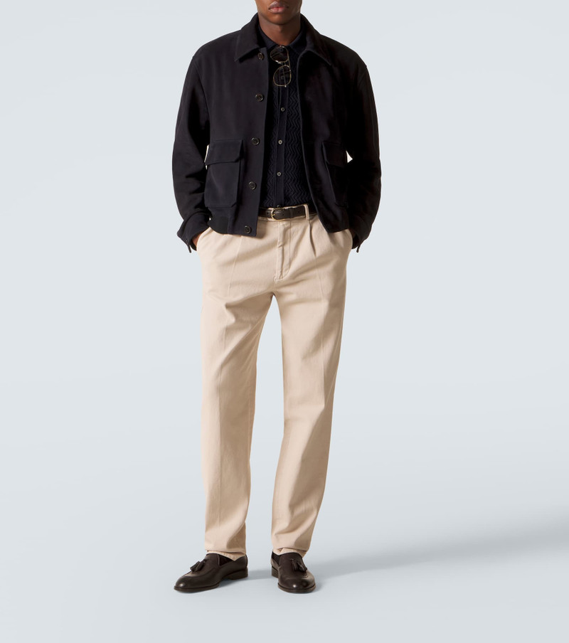 Ralph Lauren Chevron cotton polo shirt outlook