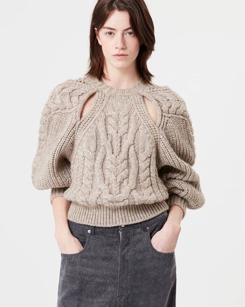 Isabel Marant PALOMA MERINO WOOL SWEATER | REVERSIBLE