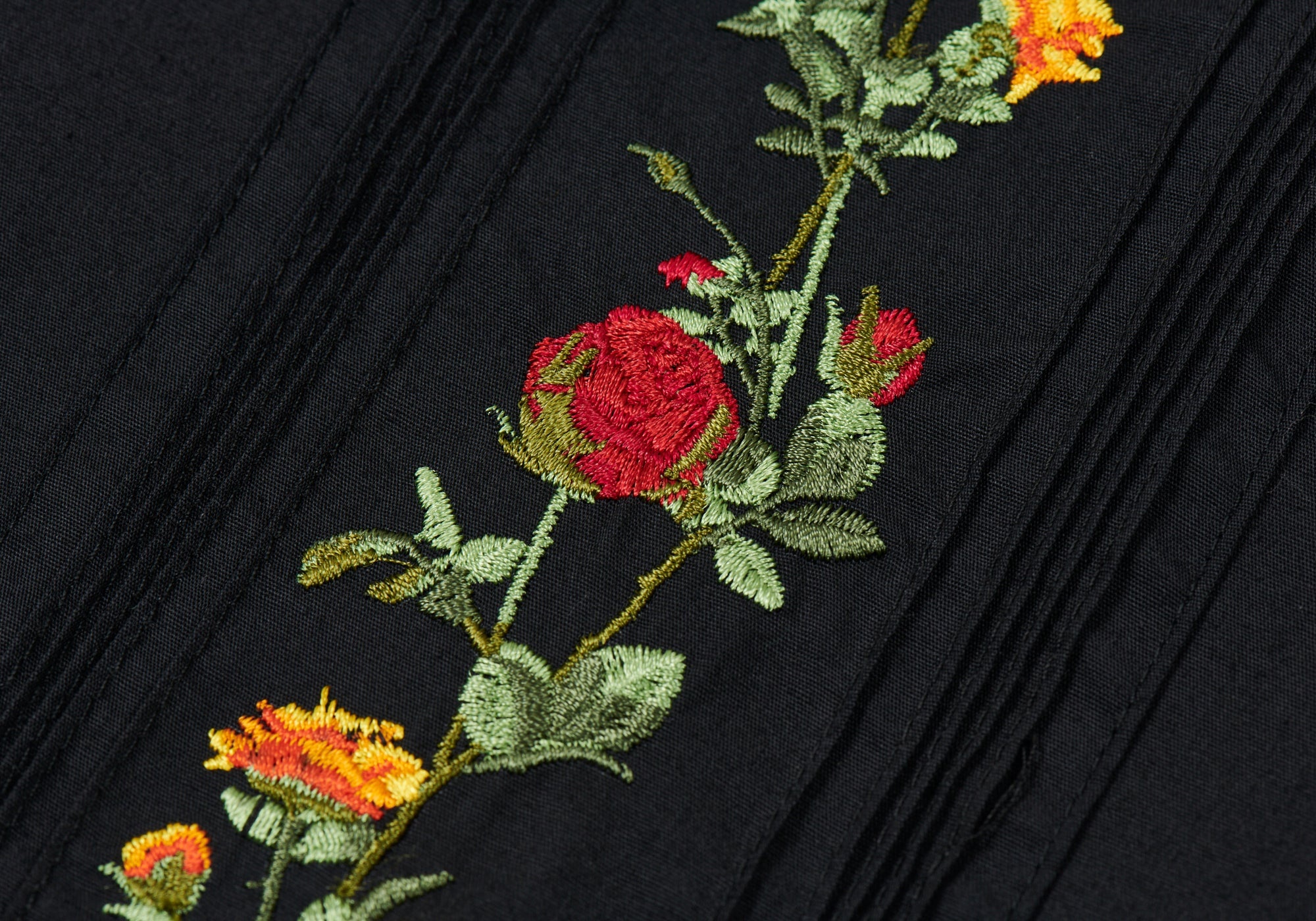 ROSE CHAIN SHIRT BLACK - 3