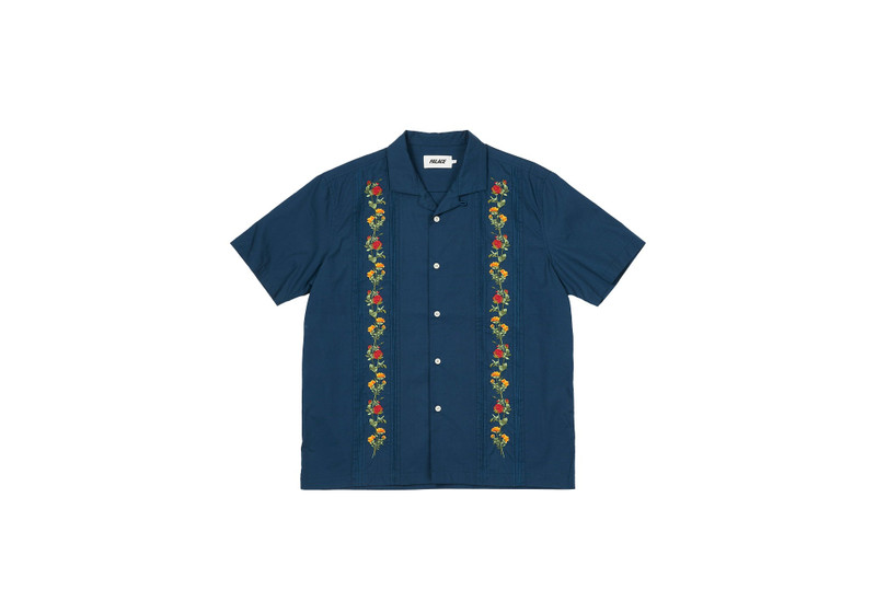 ROSE CHAIN SHIRT NAVY - 1