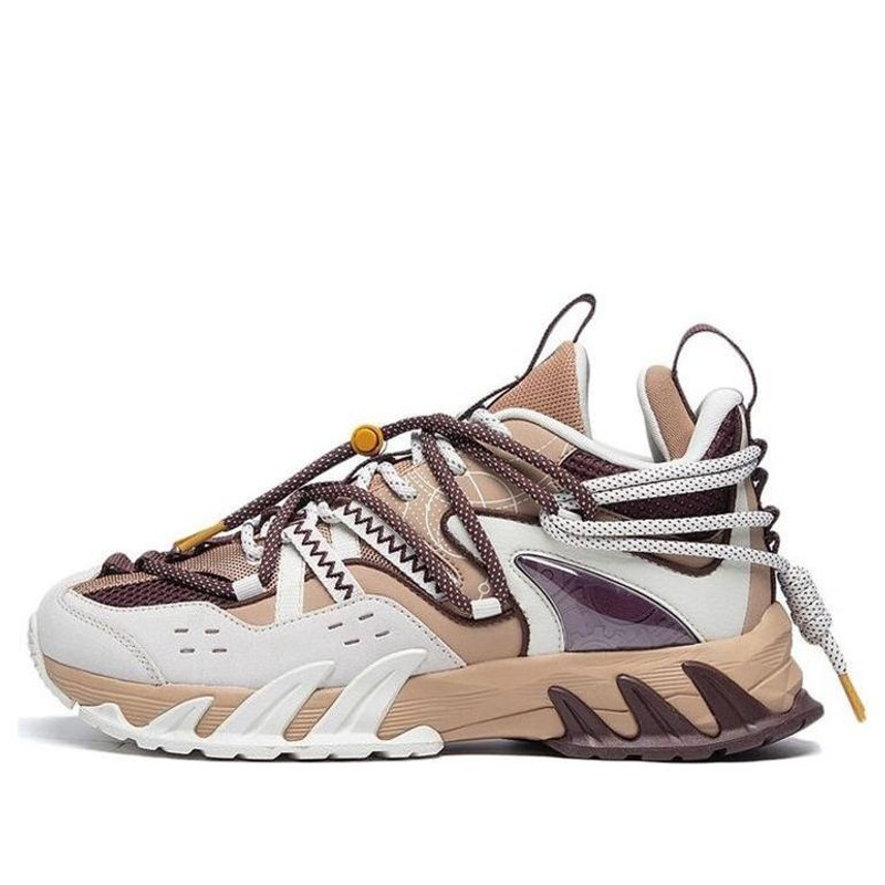 Li-Ning CF Series Sneakers 'Brown White' ARDS017-2 - 1