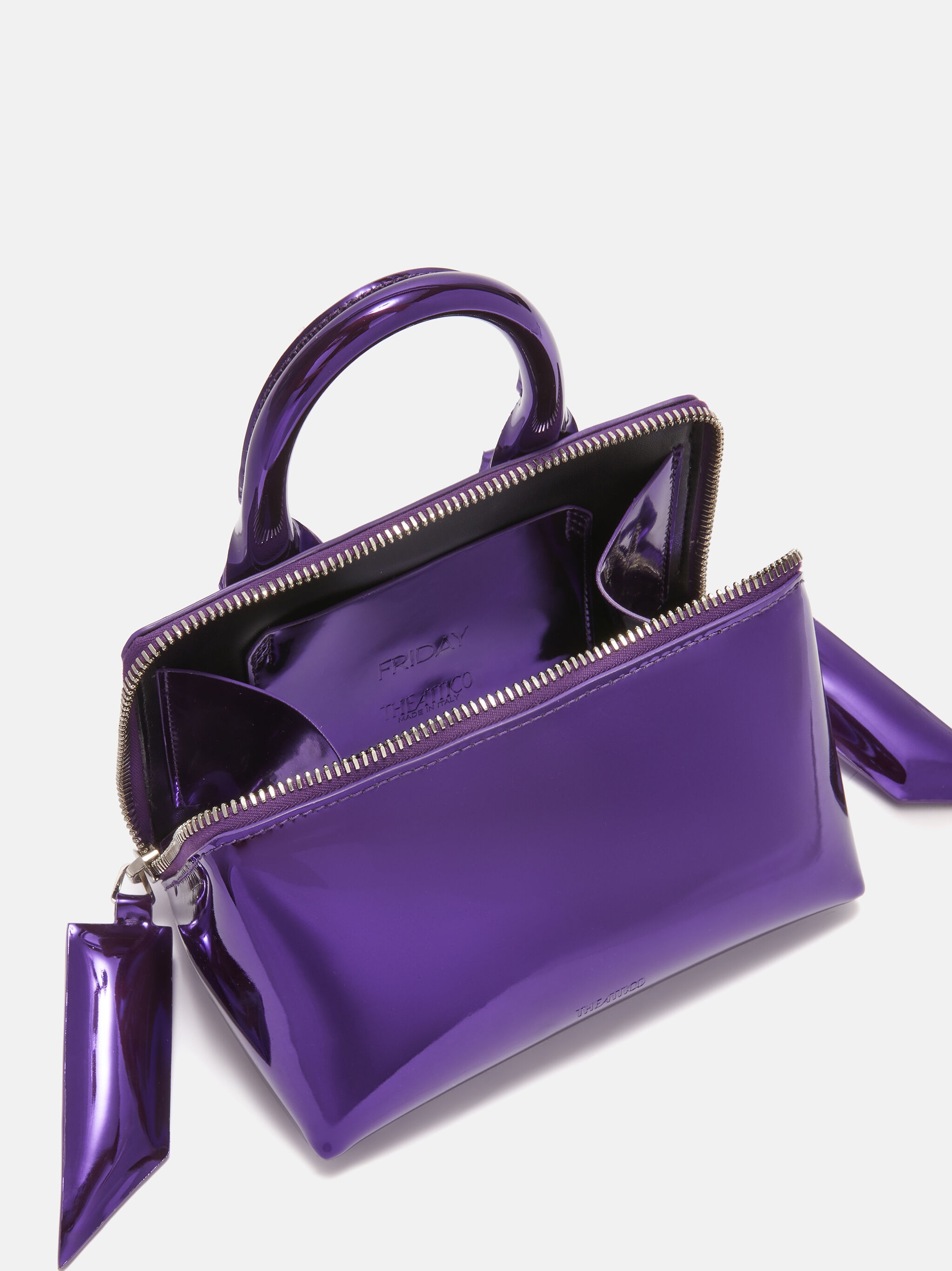 ''FRIDAY'' PURPLE MINI HANDBAG - 3