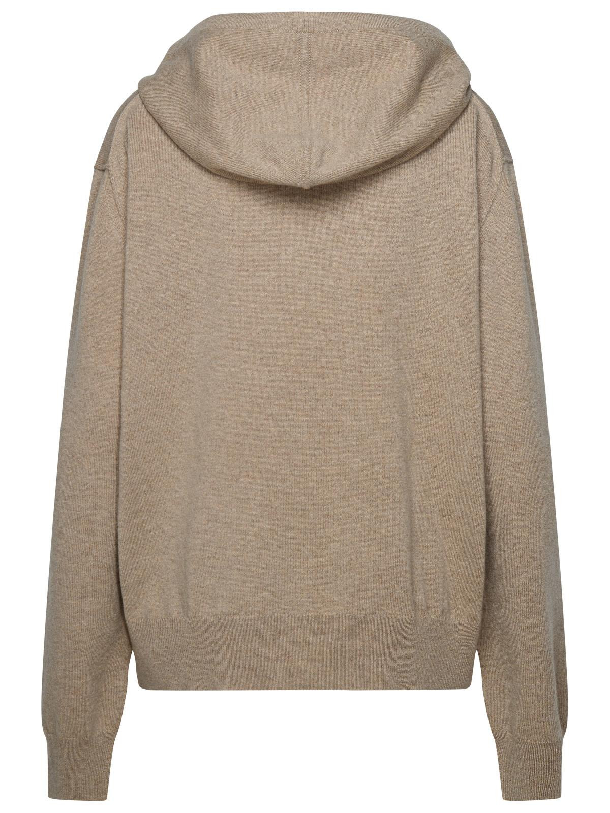 Maison Margiela Taupe Cashmere Blend Sweater Women - 3