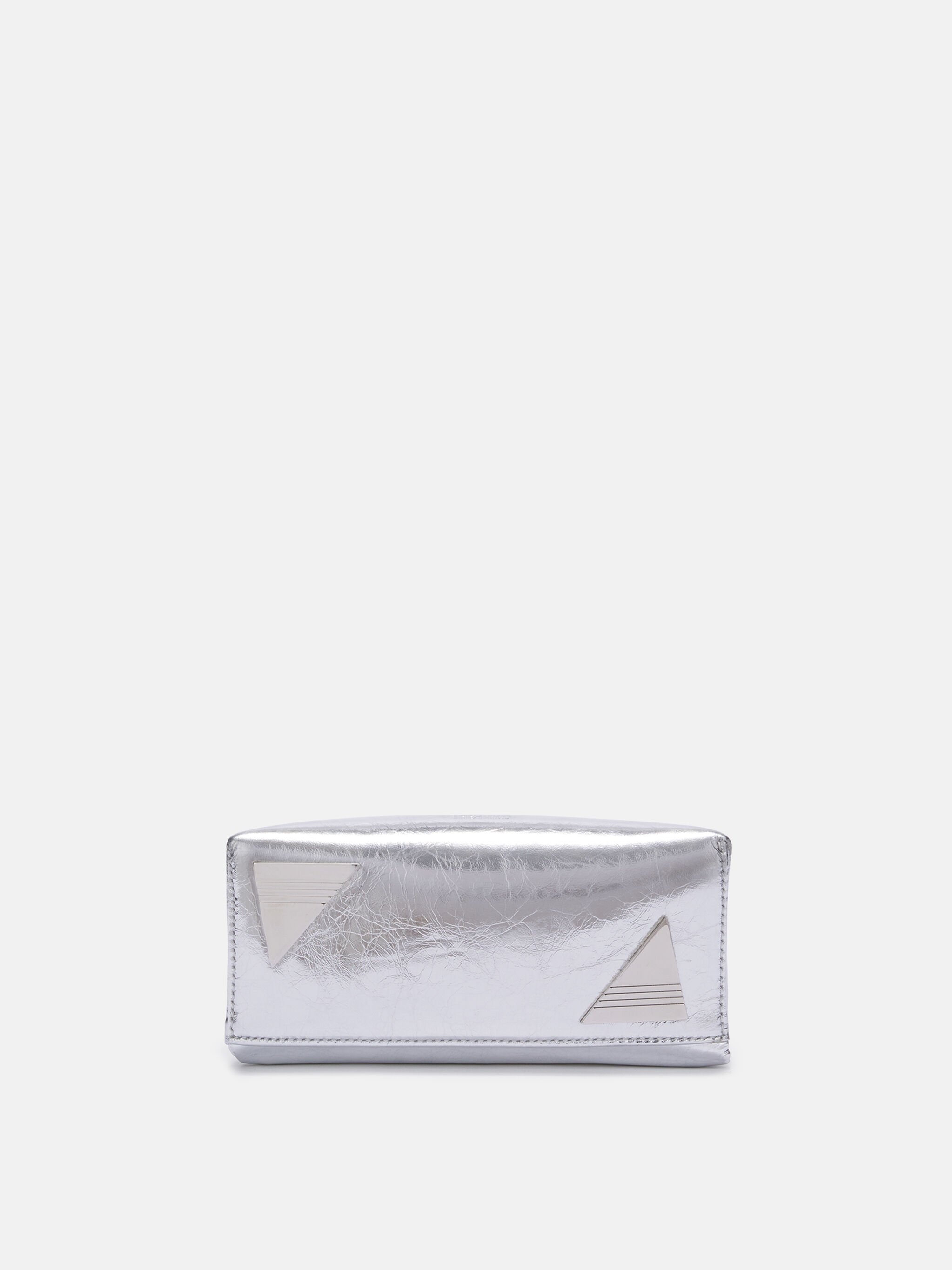 ''MIDNIGHT'' SILVER MINI CLUTCH - 5